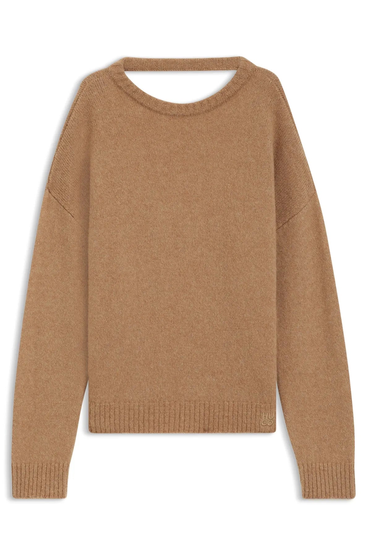HUGO 50545082 Sarcis
Damen Pullover light brown