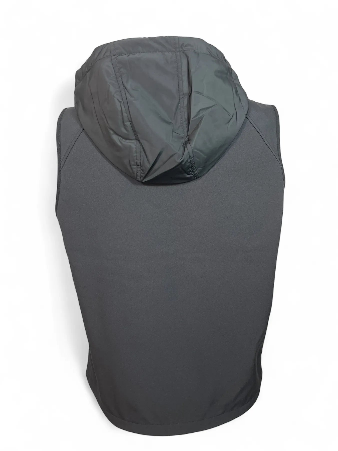 CALVIN KLEIN K10K113329 MIX MEDIA SOFTSHELL VEST WESTE MIT KAPUZE BLACK