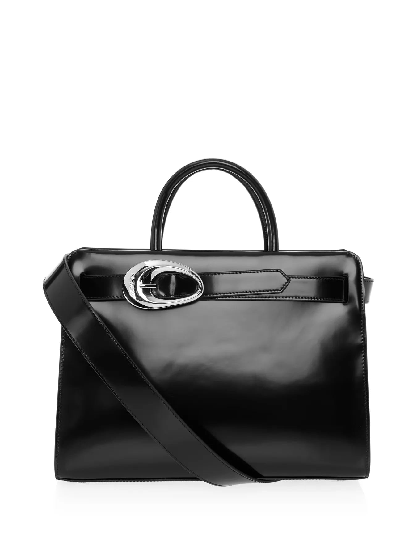 MARC CAIN
ZC TI.02 L07 Edle Henkeltasche mit Logoschnalle Black