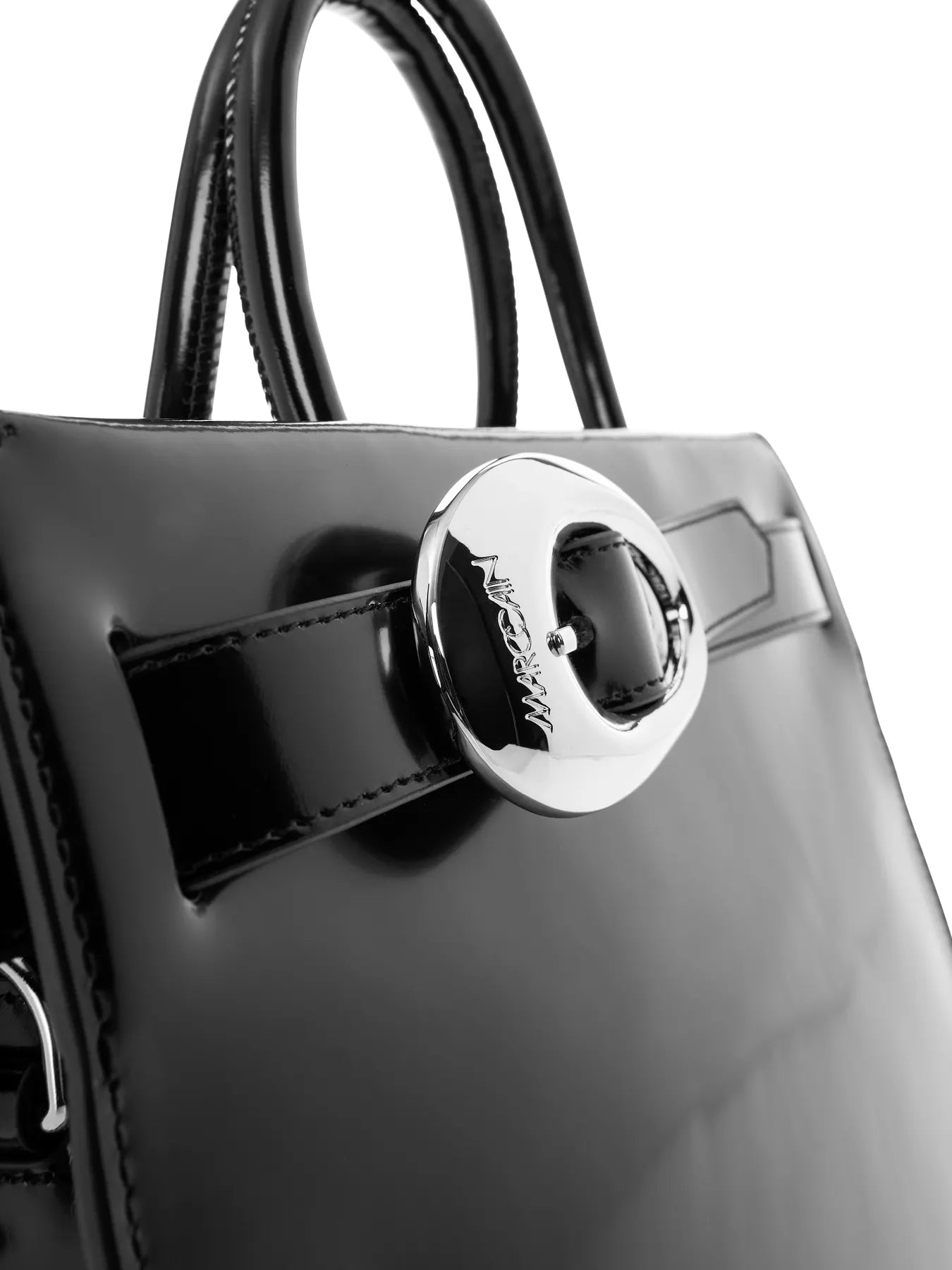MARC CAIN
ZC TI.02 L07 Edle Henkeltasche mit Logoschnalle Black