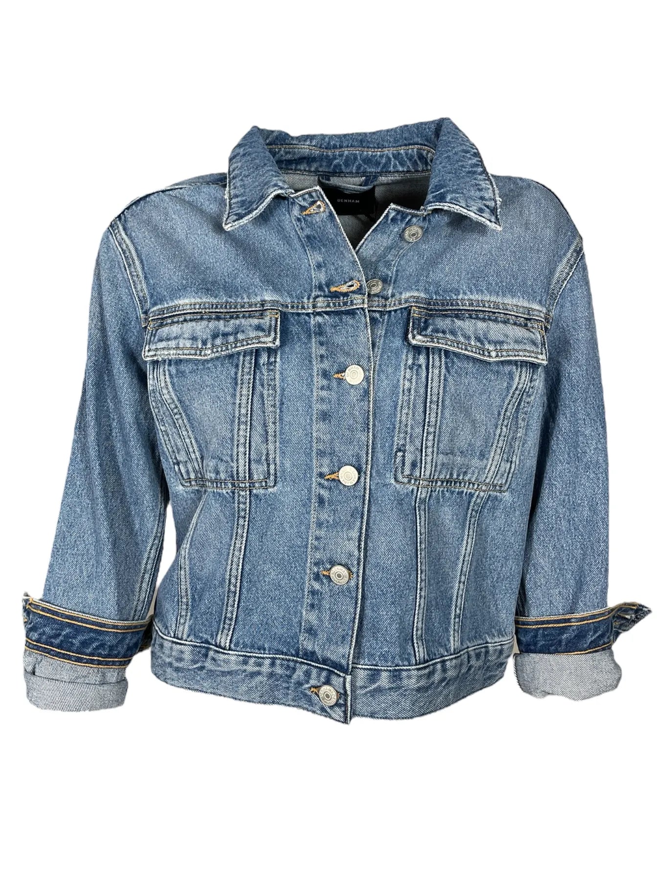 DENHAM 02-25-02-21-307 SANA DENIM JACKET MSR BLAU