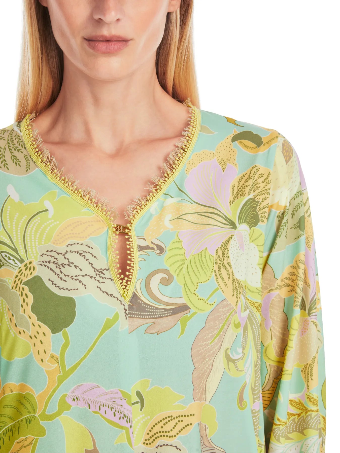 MARC CAINYC 21.51 J38 Tunikakleid mit Print Gelb