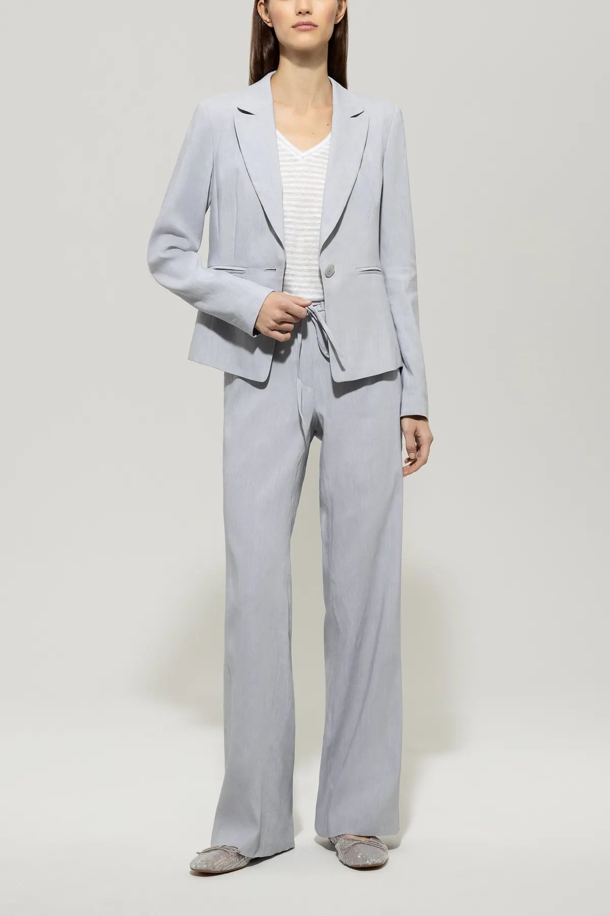 LUISA CERANO
418365/3732-0 Blazer Leinen-Mix Grau