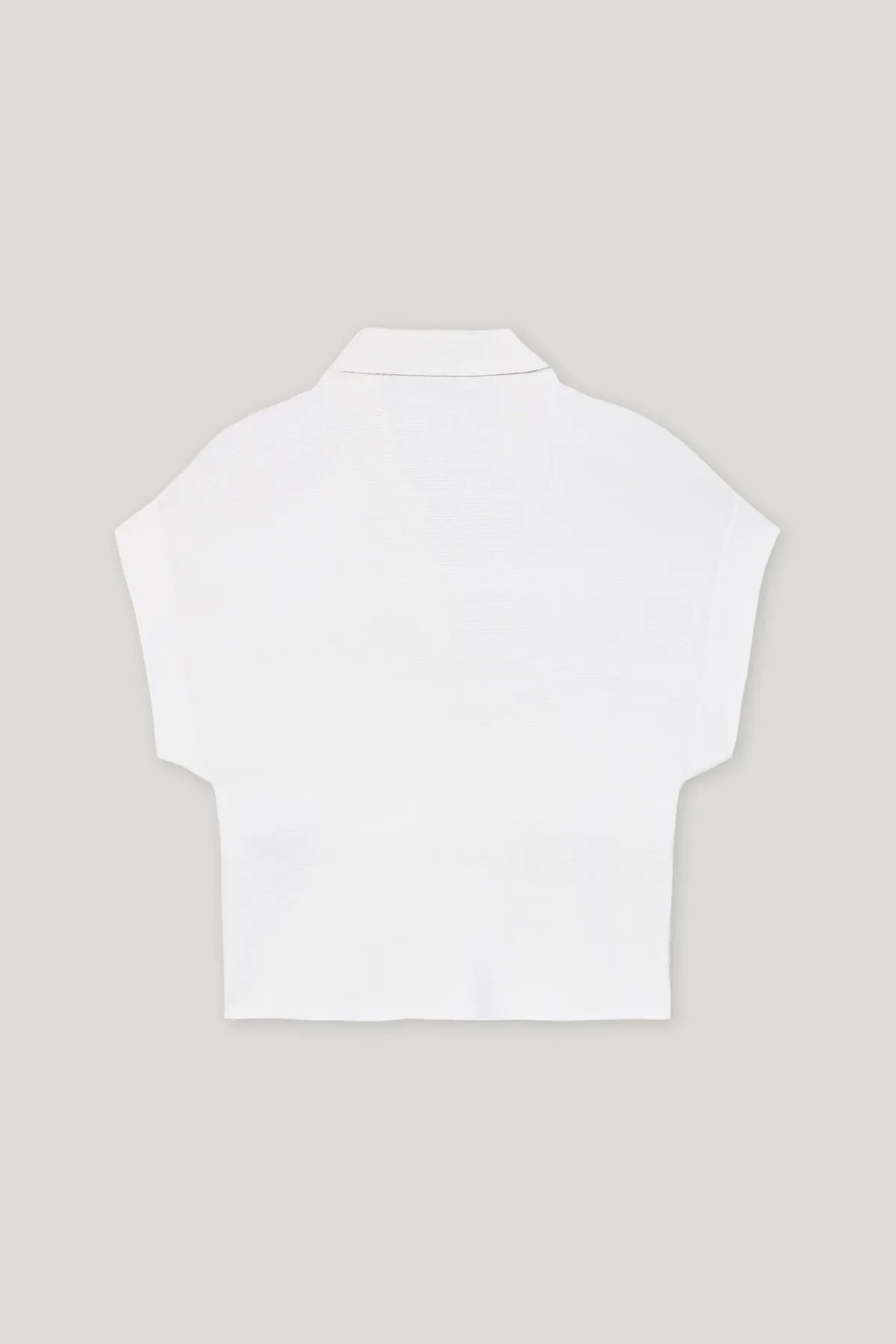 LUISA CERANO 118637/5866-0Pullover Kurzarm Weiß