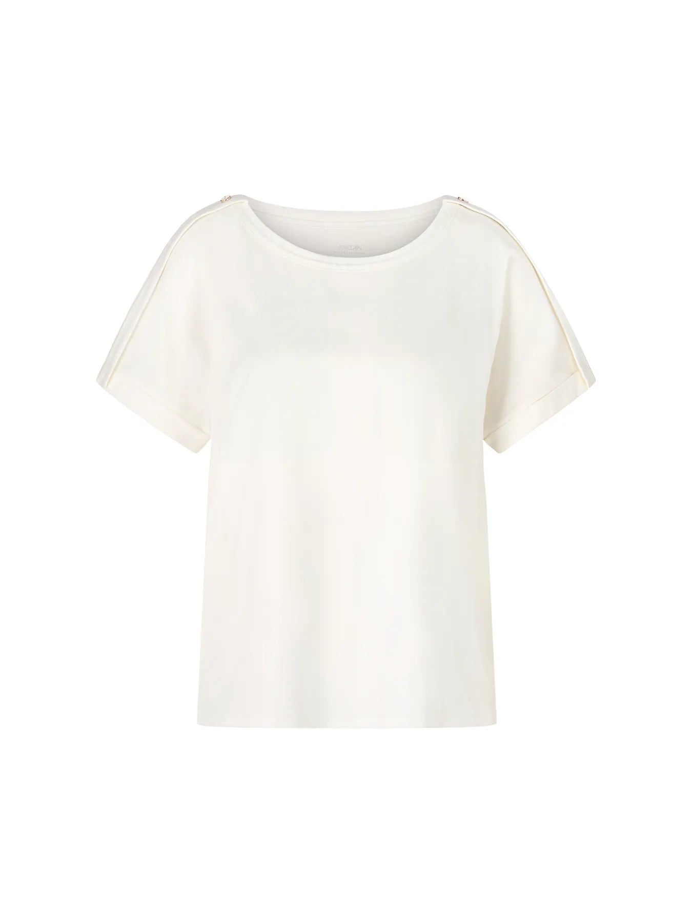 MARC CAIN
YC 48.59 J14 Damen T-Shirt Off-White Weiß