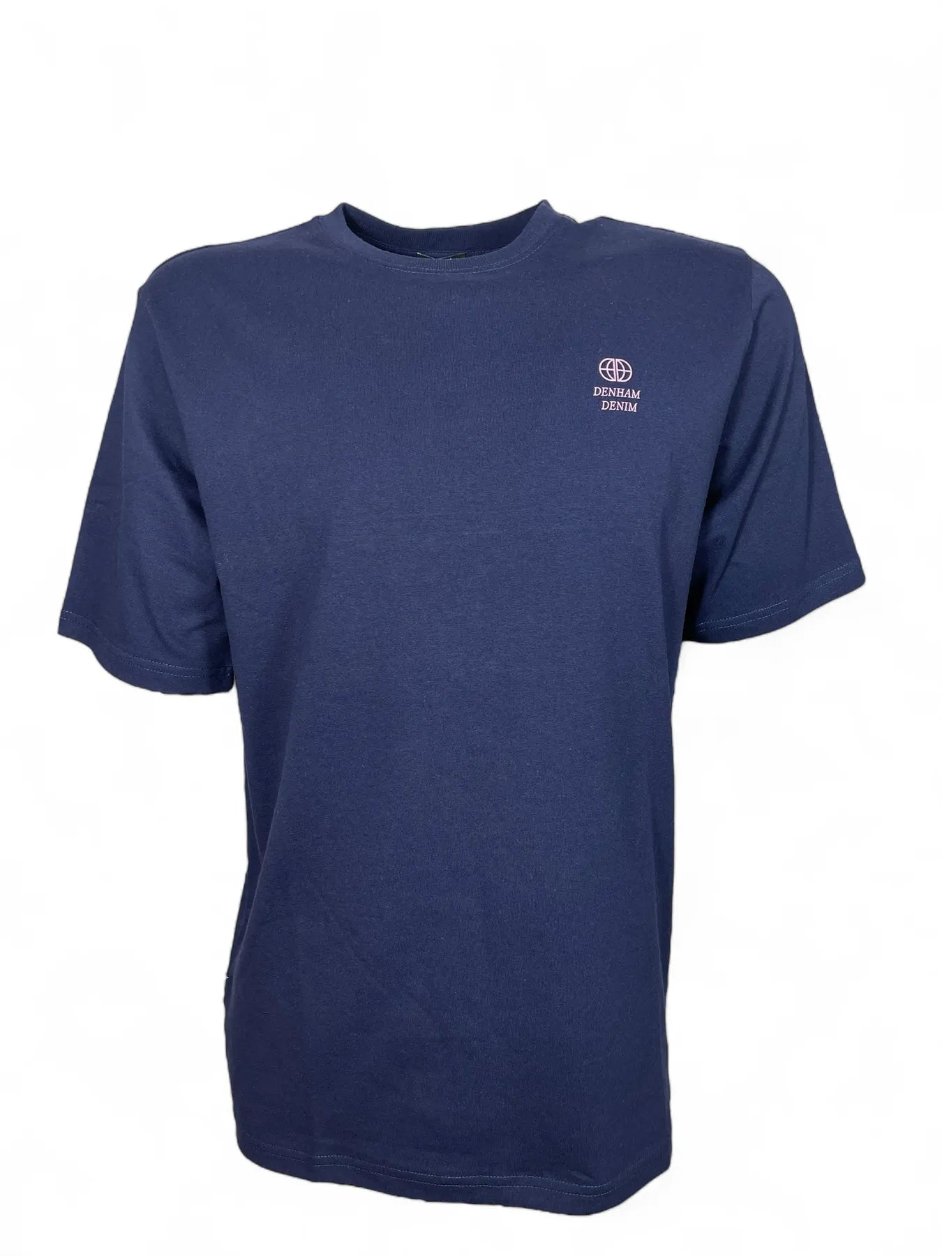 DENHAM 01-25-02-52-211 DD TEE JJ HERREN T-SHIRT MEDIEVAL BLUE