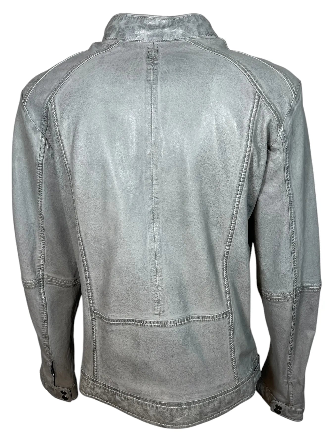 OAKWOOD 64961 CYRIL Herren Leder Jacke Grau