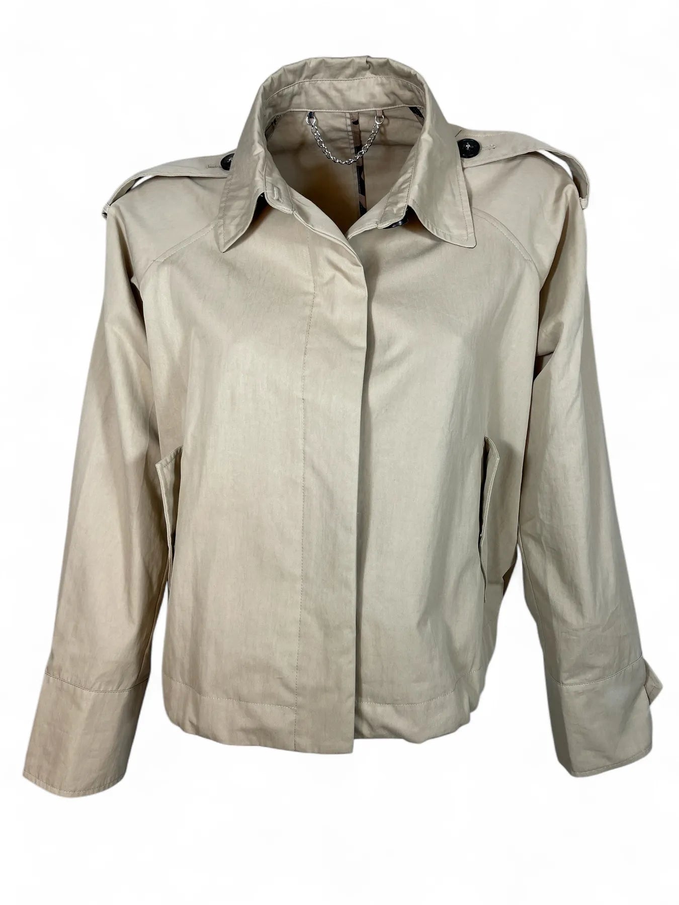 BLONDE HASTINGS
Damen Jacke Kurzmantel Beige 5800