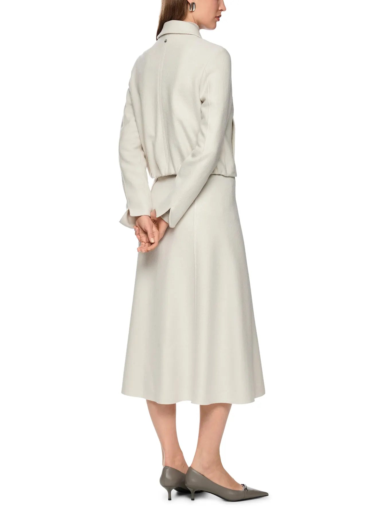 MARC CAIN ZC 31.12 J30 Schurwolljacke smoke