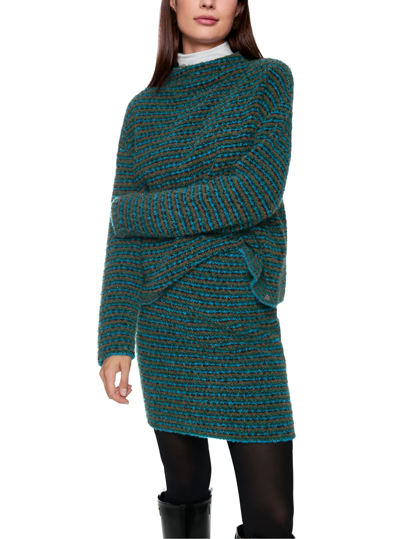 MARC CAIN
ZC 41.52 M64 Pullover mit Lurex Grün