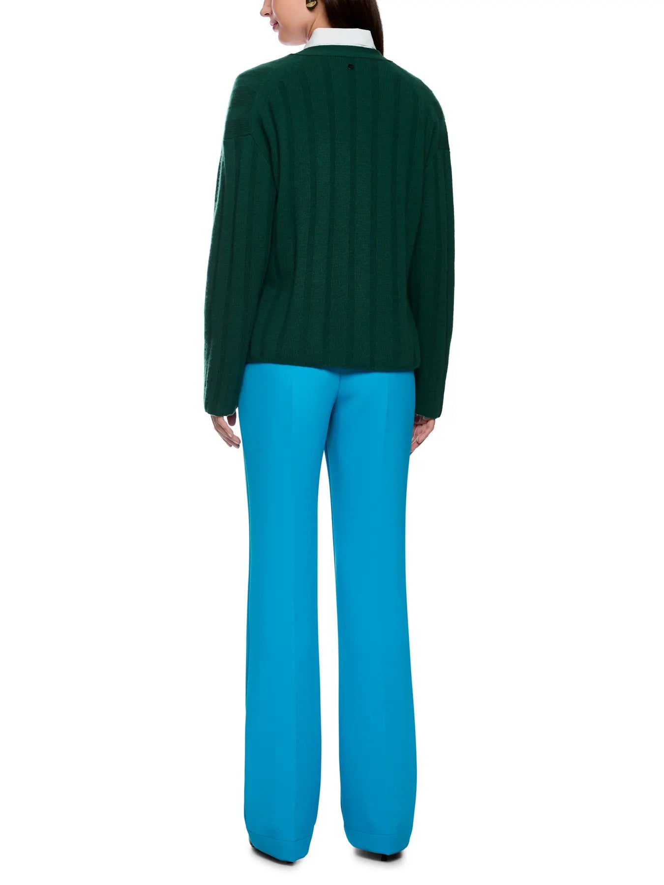 MARC CAIN
ZC 81.29 W60 Hose FAID mit hohem Bund und Biese Blau