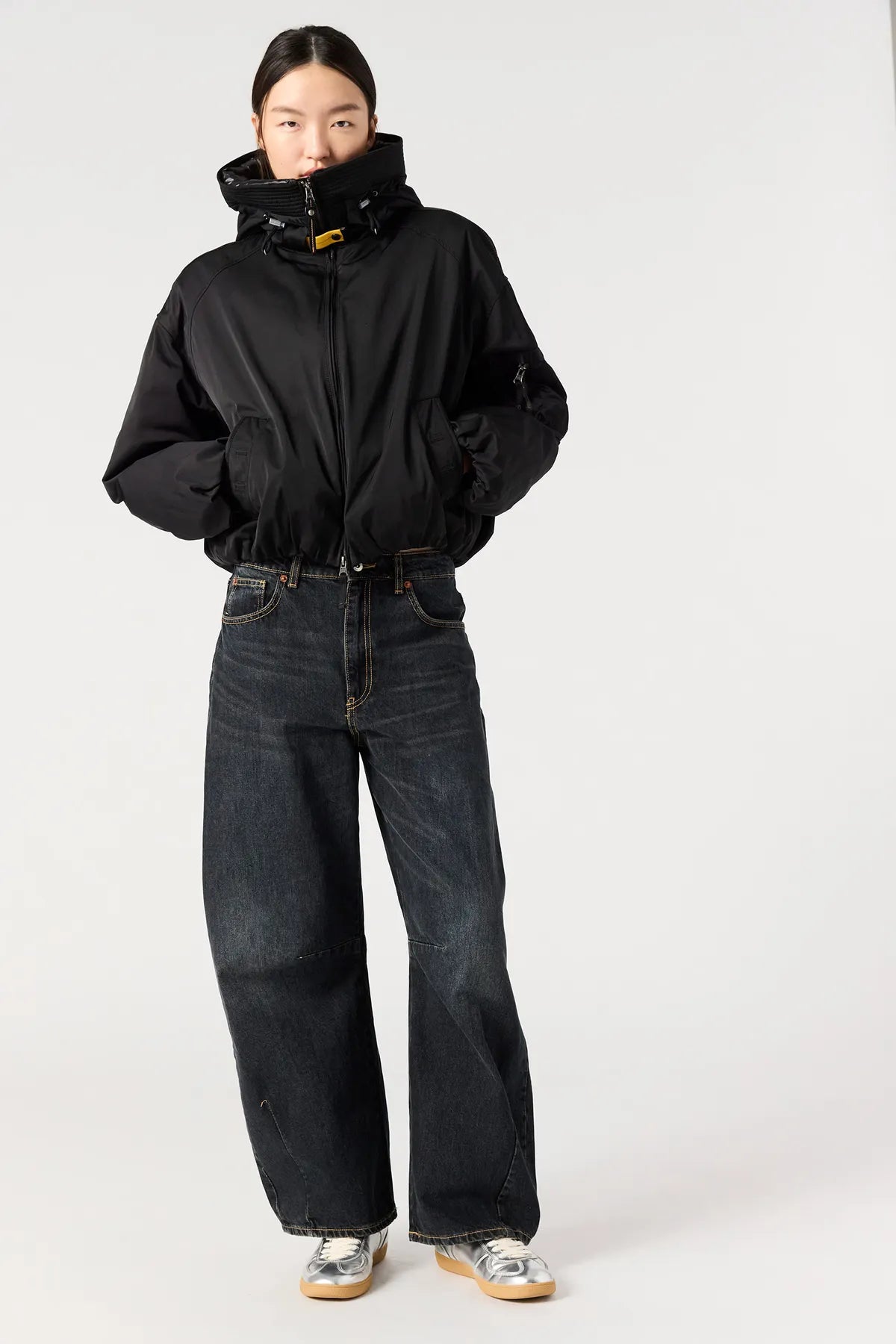 PARAJUMPERS IN31 NAADZ DAUNENJACKE NERO