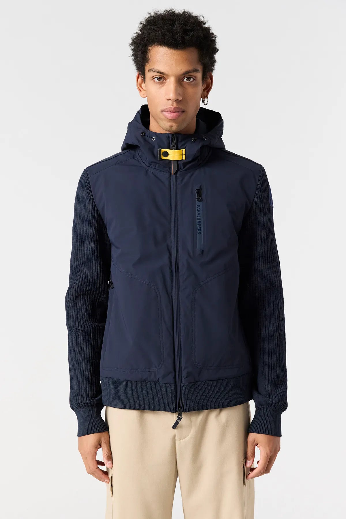 PARAJUMPERS KT01 WILLARD HYBRID JACKE BLUE NAVY 0316