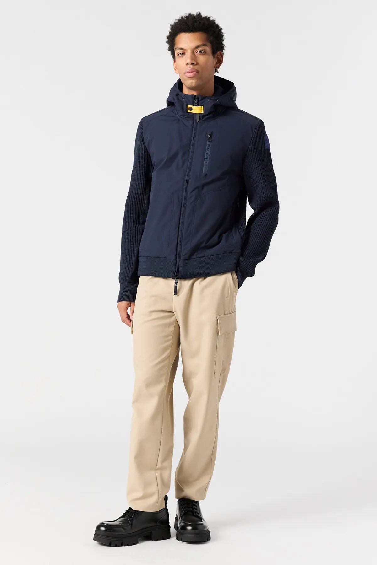 PARAJUMPERS KT01 WILLARD HYBRID JACKE BLUE NAVY 0316