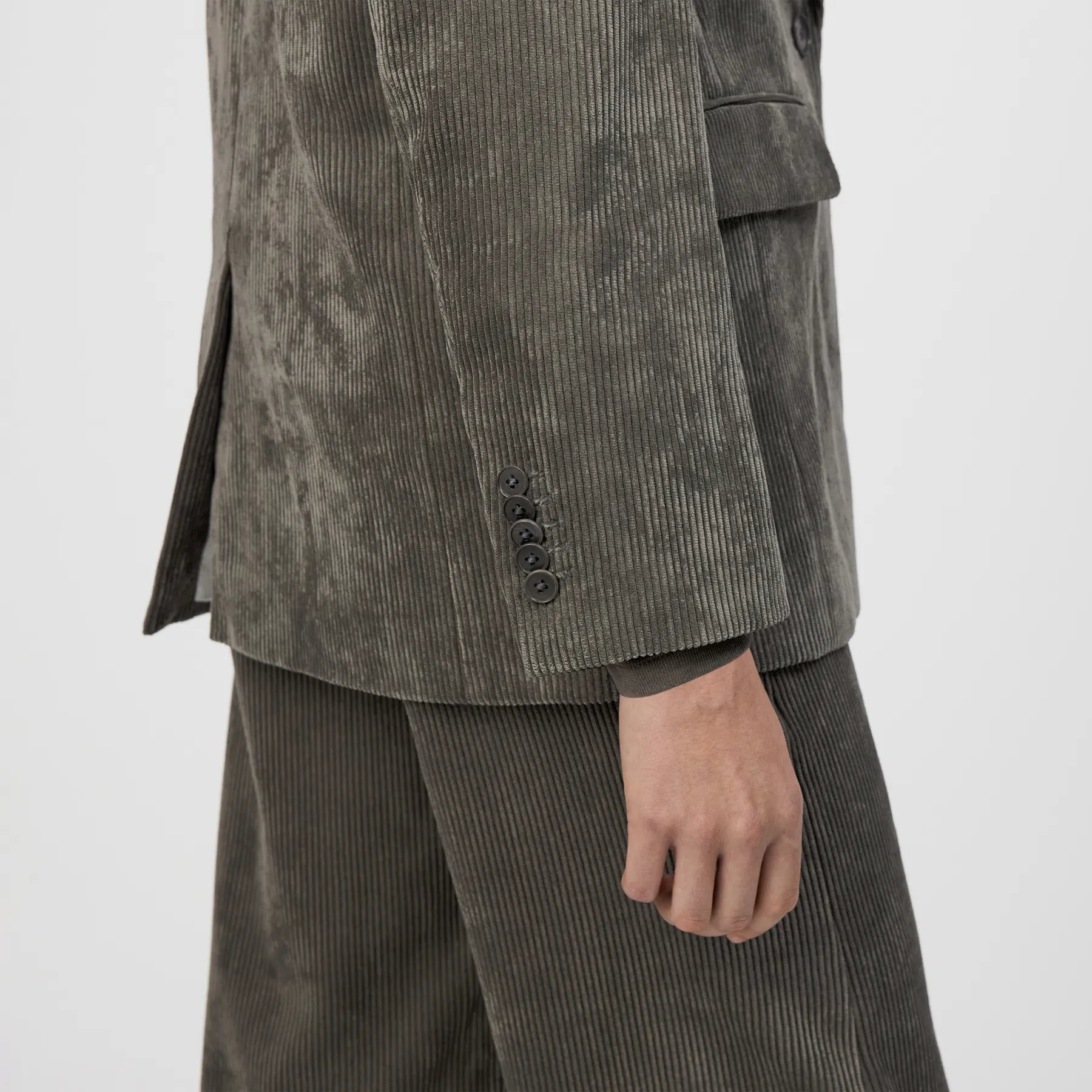 DRYKORN 132041 GLENDALE 10 CORD BLAZER GRAU 6207