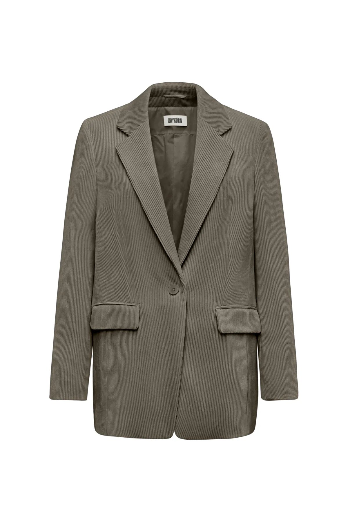 DRYKORN 132041 GLENDALE 10 CORD BLAZER GRAU 6207
