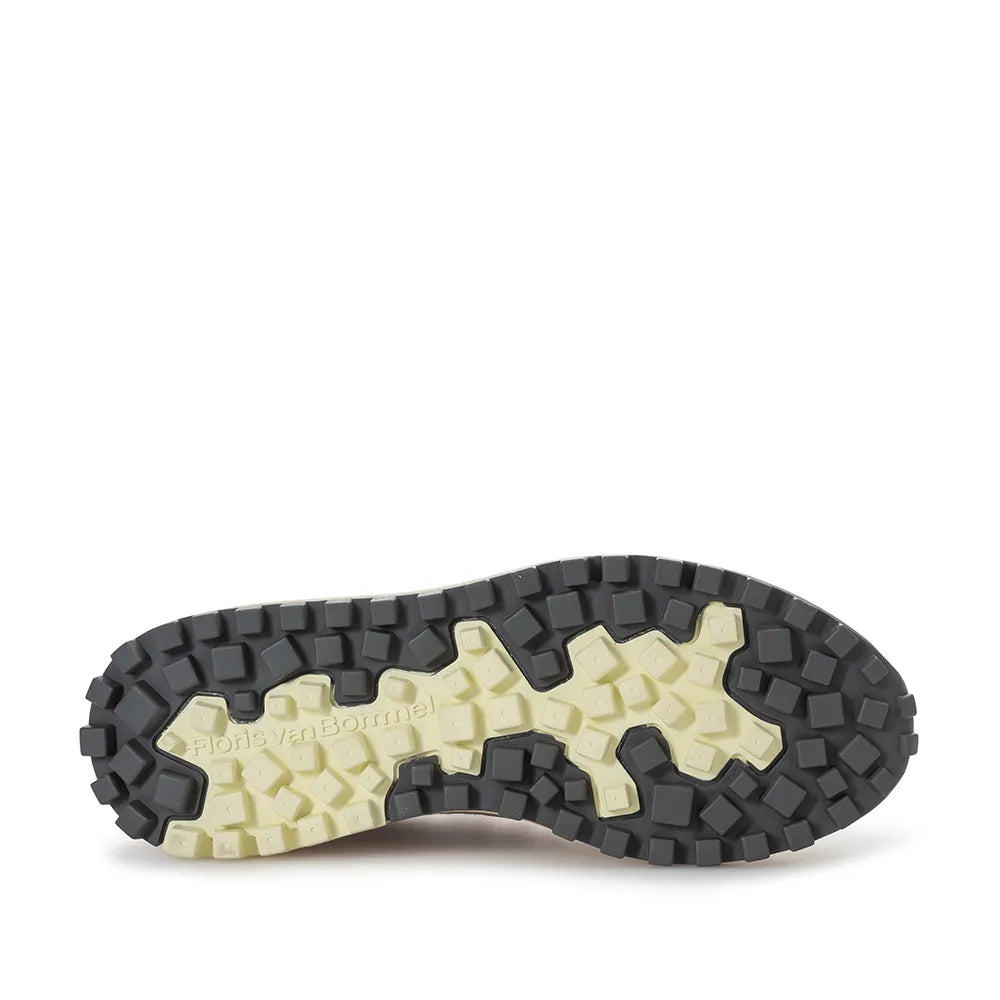 VAN BOMMEL SFM-10248-22-01 Sneaker De Gripper 03.02 DarkGrey Suede lightbrown