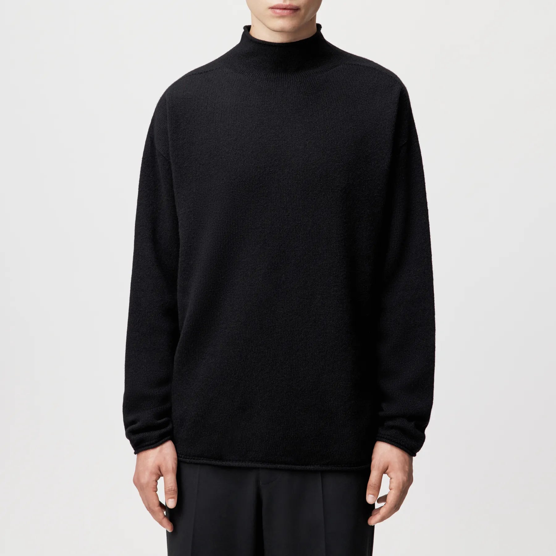 DRYKORN 420041 NALON 10 HERREN PULLOVER BLACK 1000