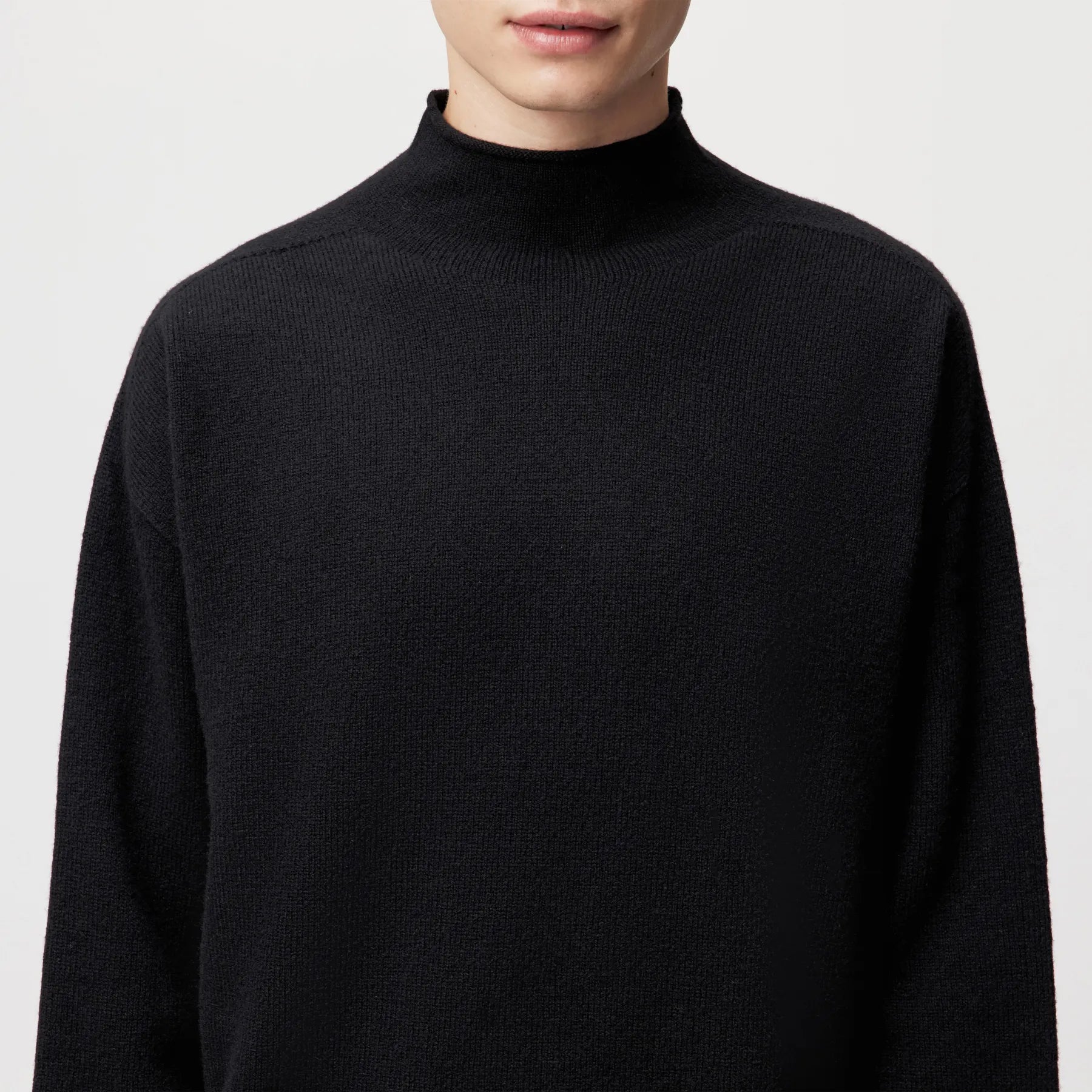 DRYKORN 420041 NALON 10 HERREN PULLOVER BLACK 1000