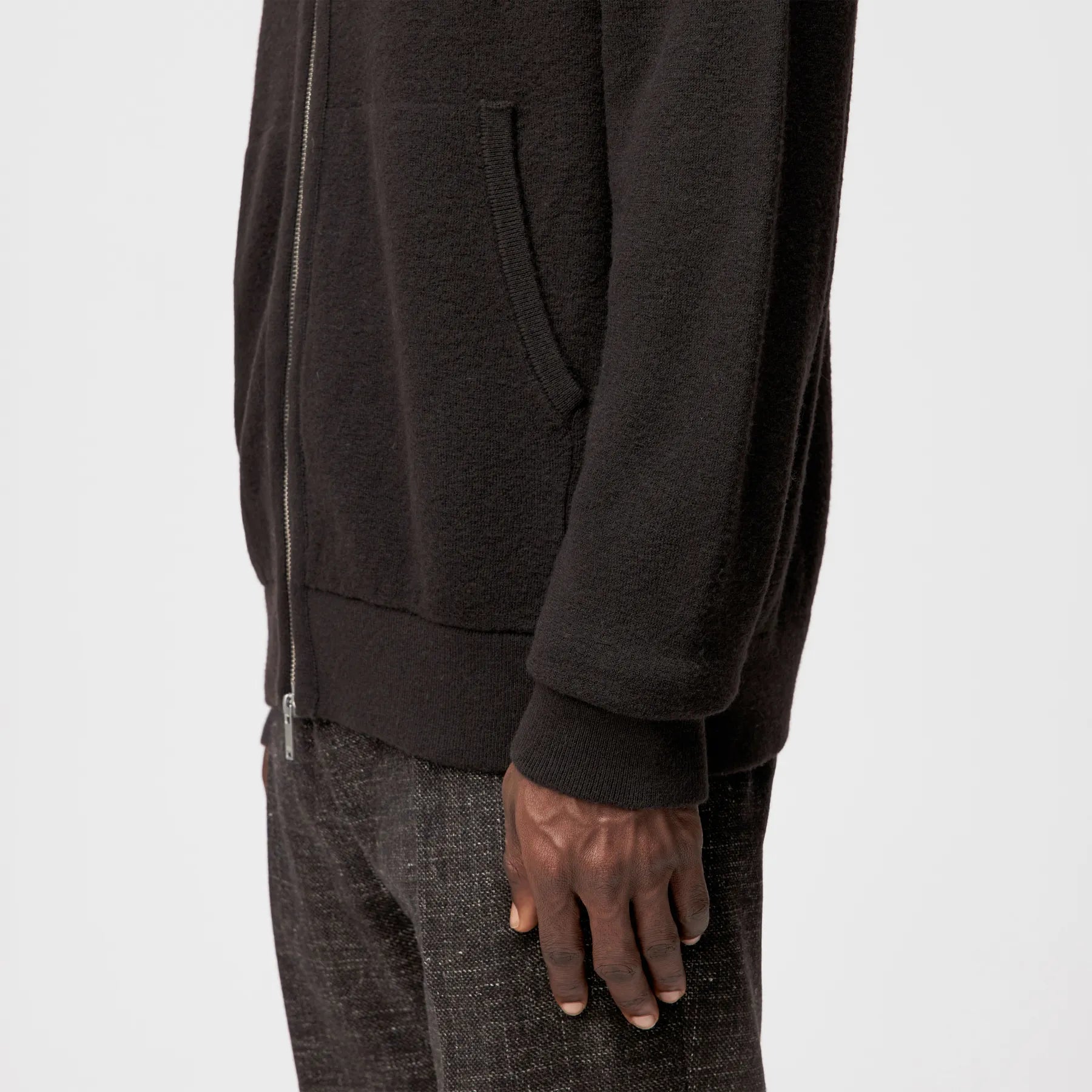 DRYKORN 420222 JANOR 10 ZIP STRICK JACKE BRAUN 1104