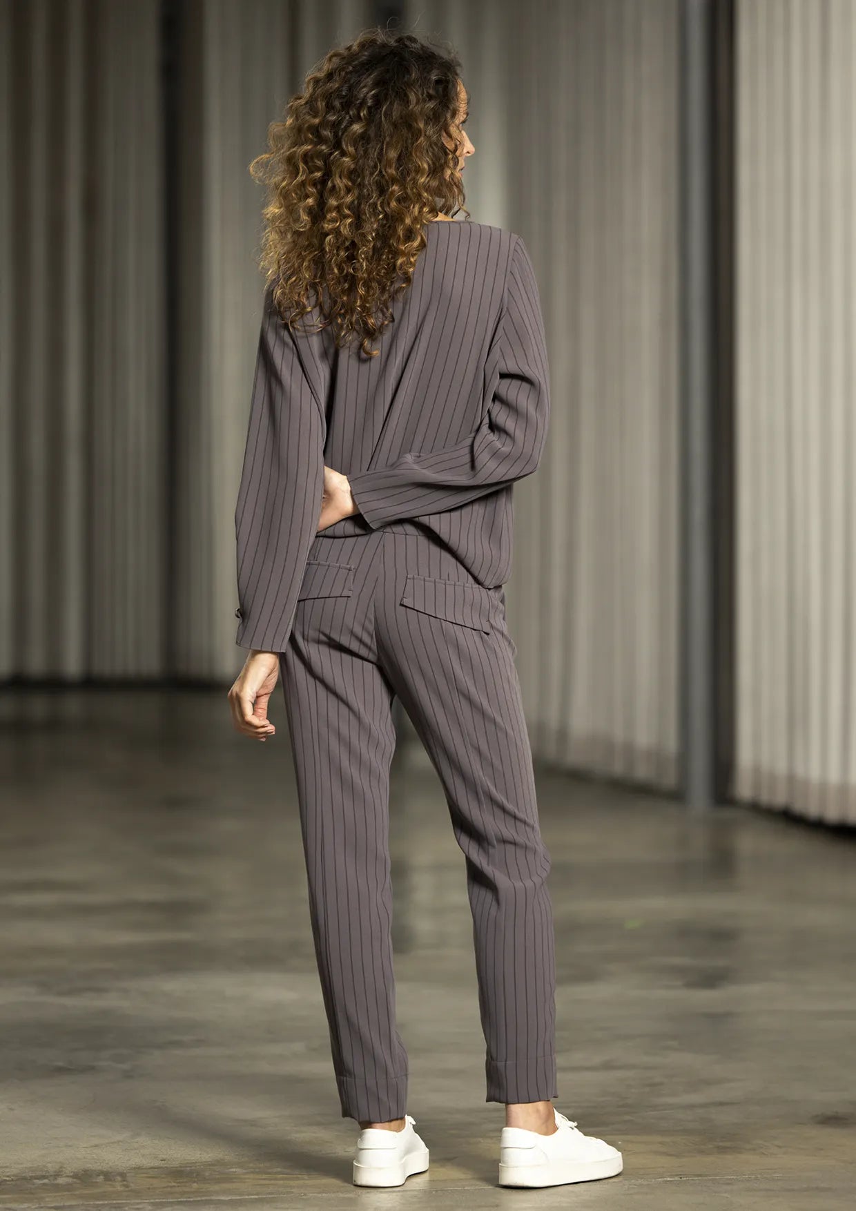 ANIA SCHIERHOLT BL3123/48 BLUSE STRIPE.