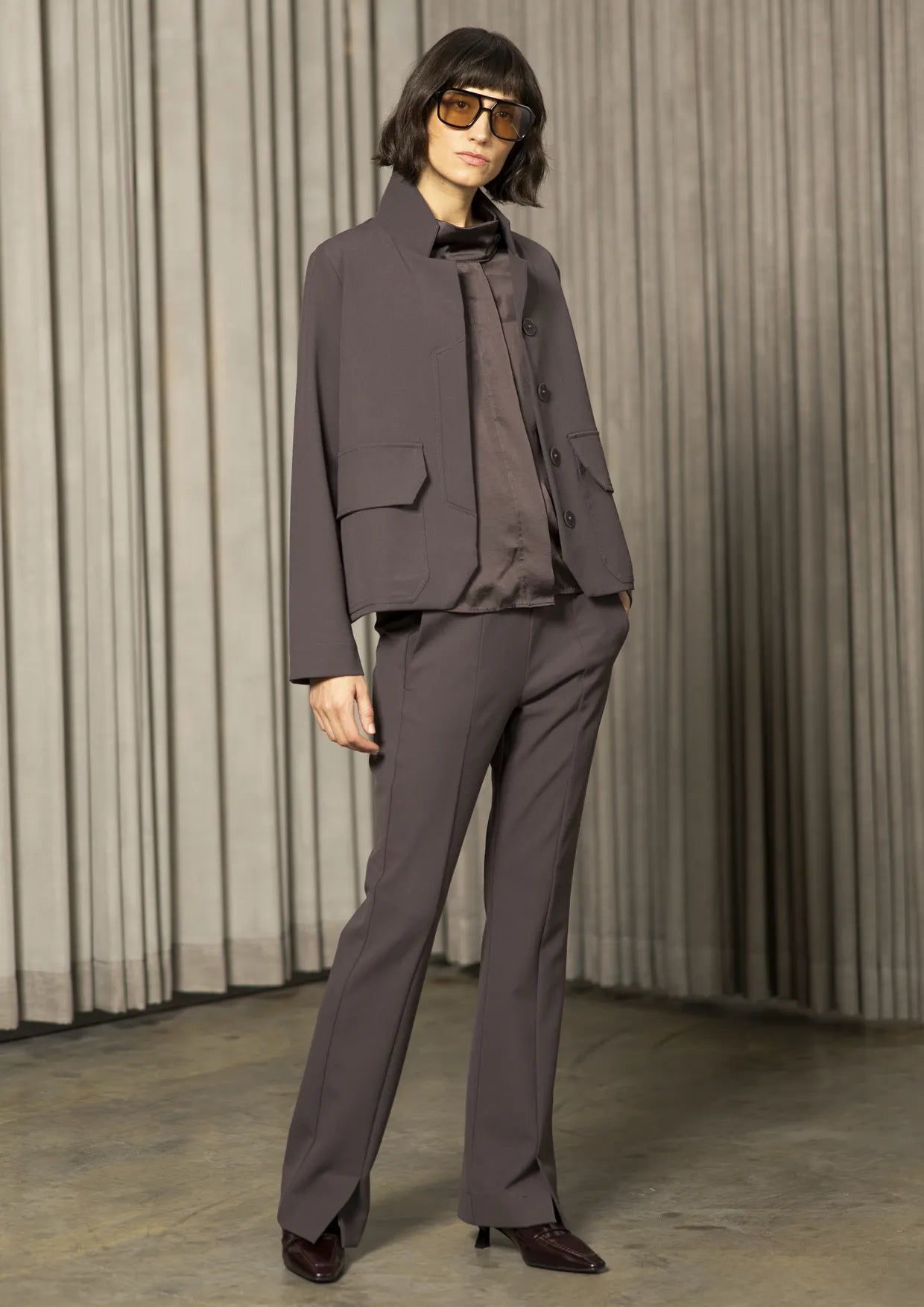 ANIA SCHIERHOLT JA3161/51 JACKE MAUVE.