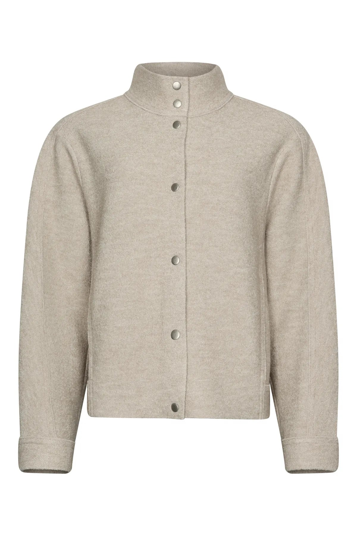 JAPAN TKY KYOKO WOLL JACKE SAND MELANGE 5097