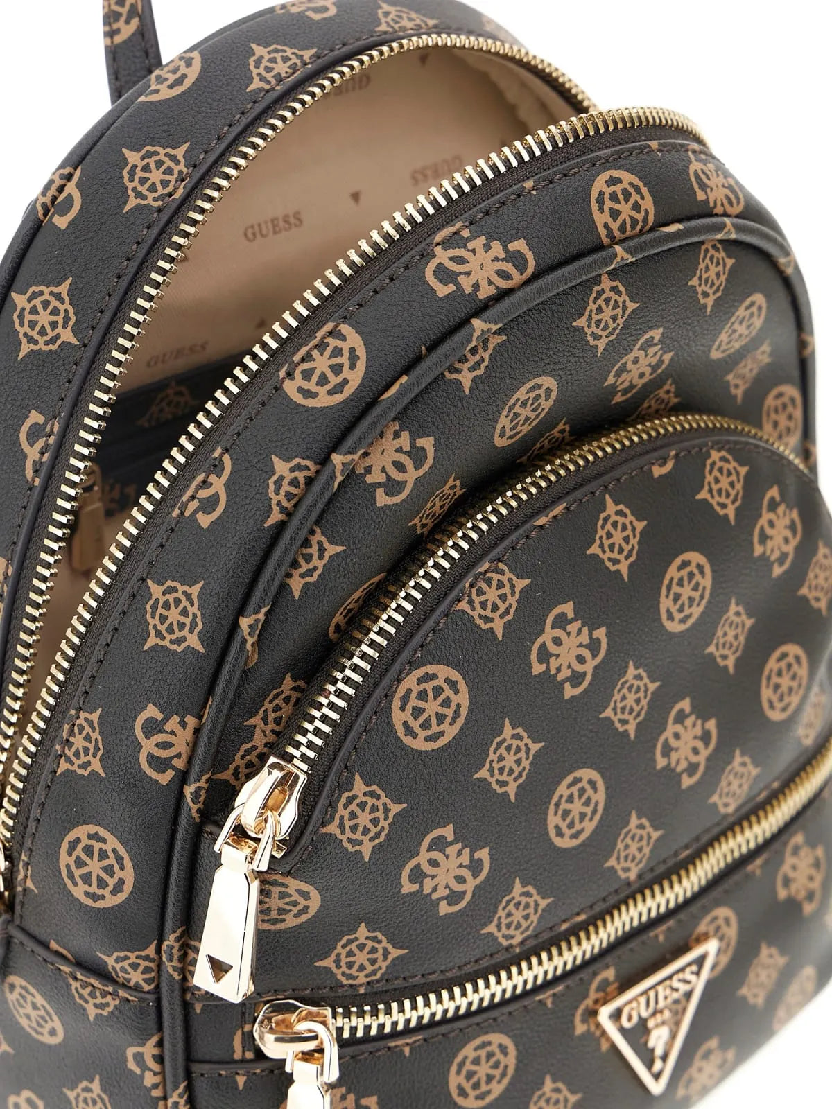 GUESS HWPG71 18320 Damen Rucksack Logo Braun MLO