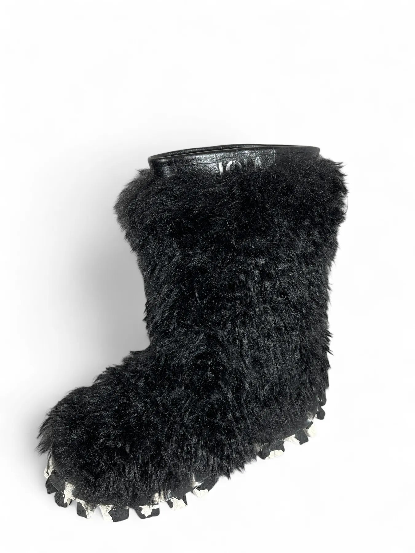 JOIA 2502136 DAFFY Damen Yeti Ski Kunstfell Stiefel Black