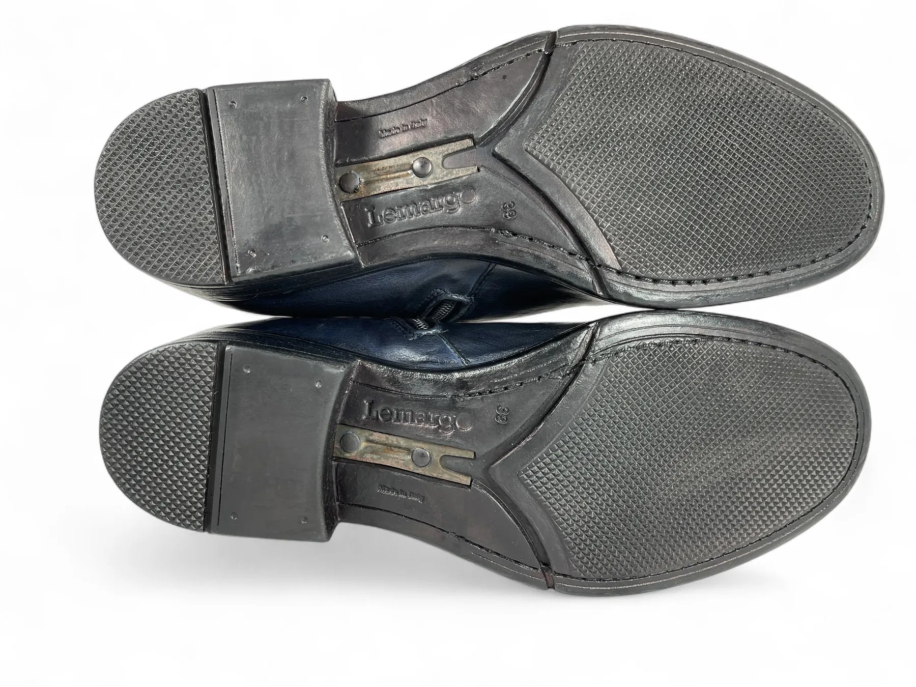 LEMARGO EA19A RANCH Damen Leder Stiefelette Blau.