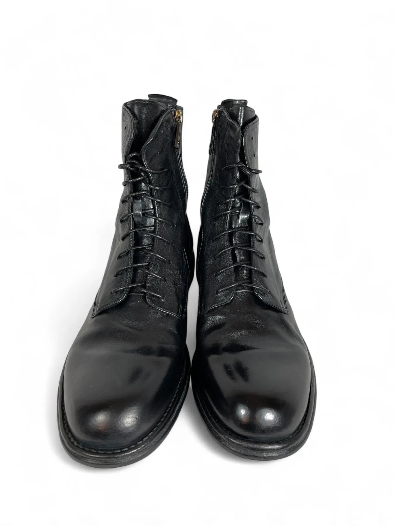 LEMARGO DF22A RANCH HERREN LEDER STIEFELETTE NERO.