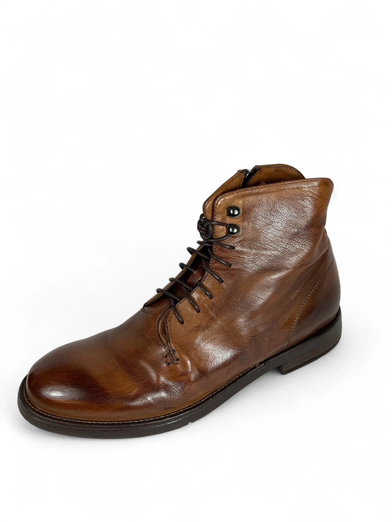 LEMARGO GB08A RANCH LEDER STIEFELETTE COGNAC.