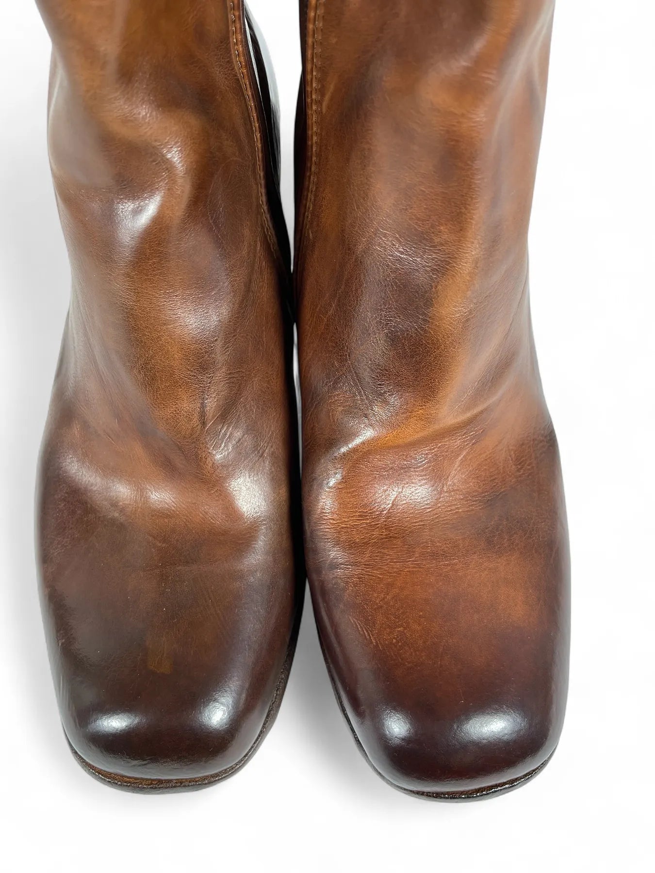LEMARGO IO02A SERRANO Damen Leder Stiefelette Cognac.