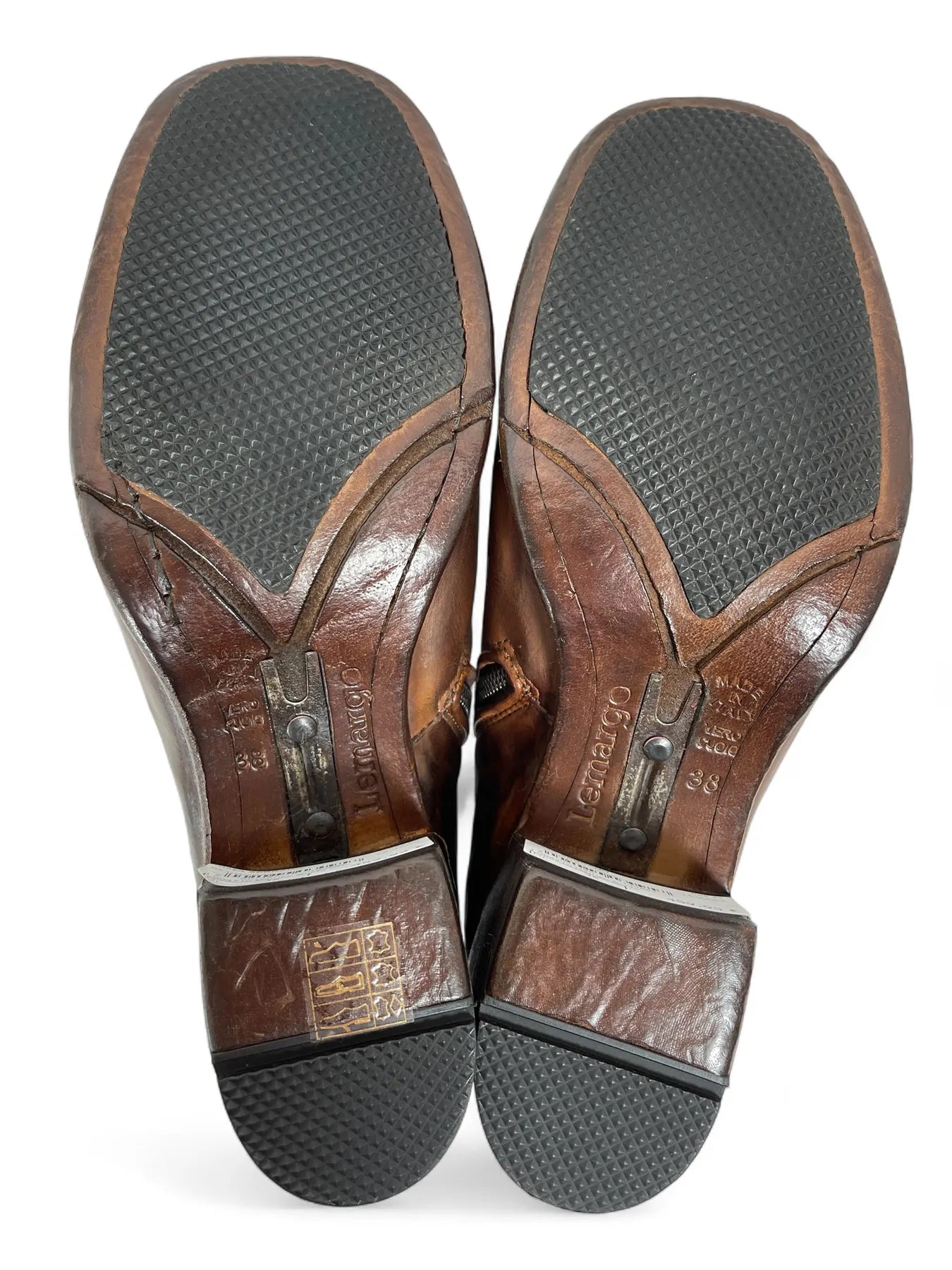 LEMARGO IO02A SERRANO Damen Leder Stiefelette Cognac.