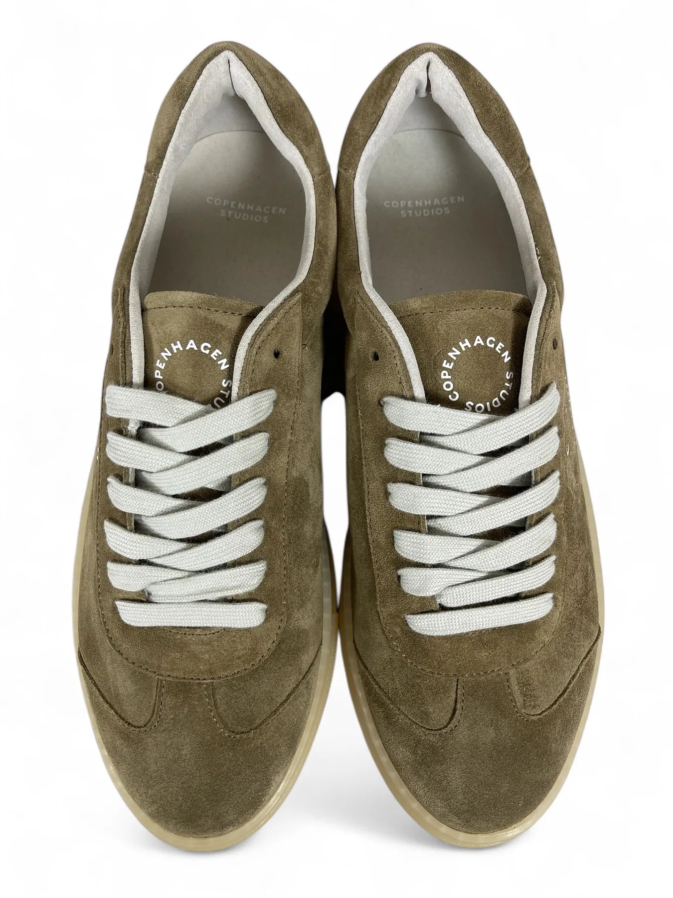COPENHAGEN CPH433M SUEDE HERREN SNEAKER TAUPE.