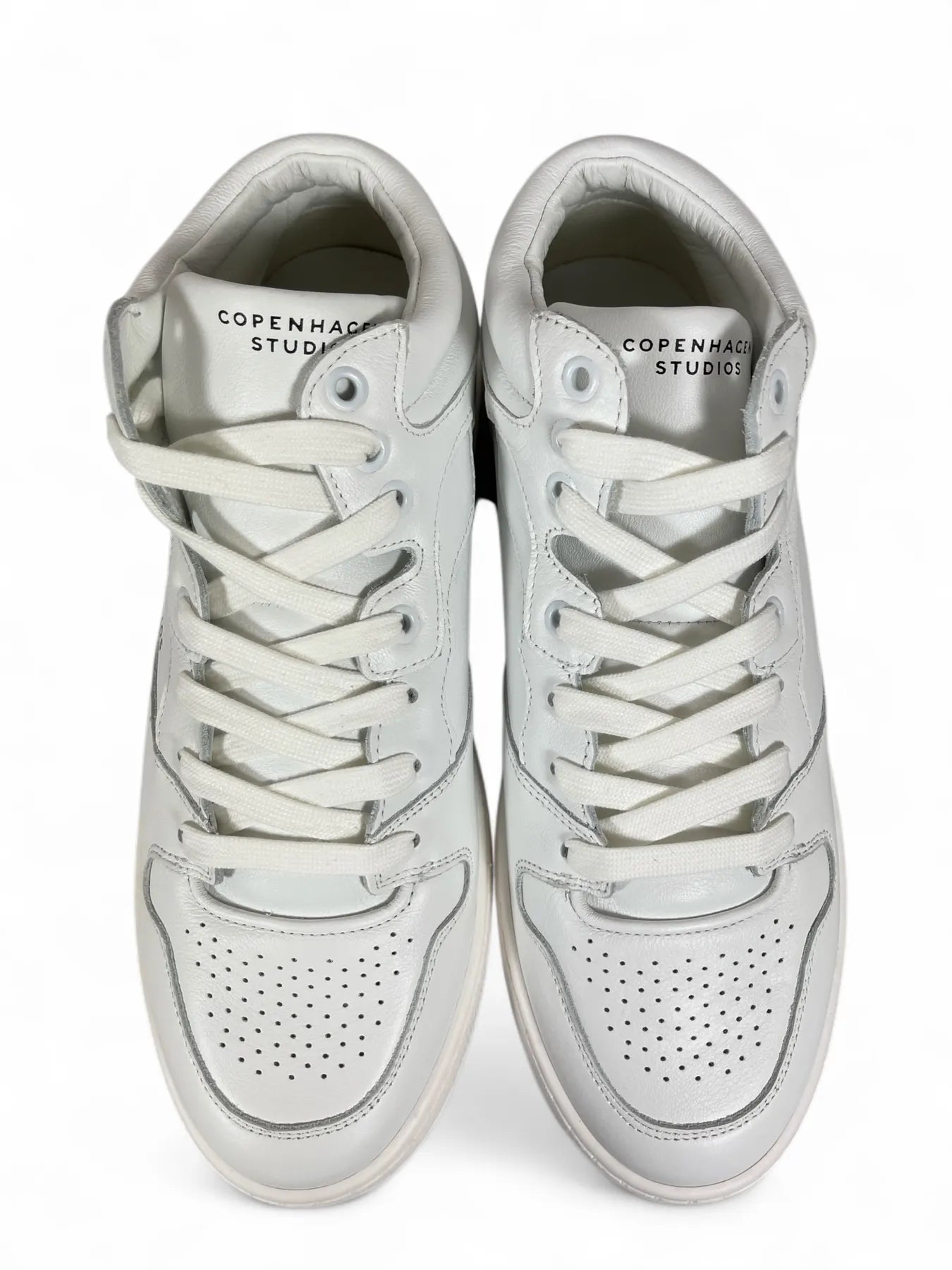 COPENHAGEN CPH469M LEATHER High Top Sneaker Leather White Weiß