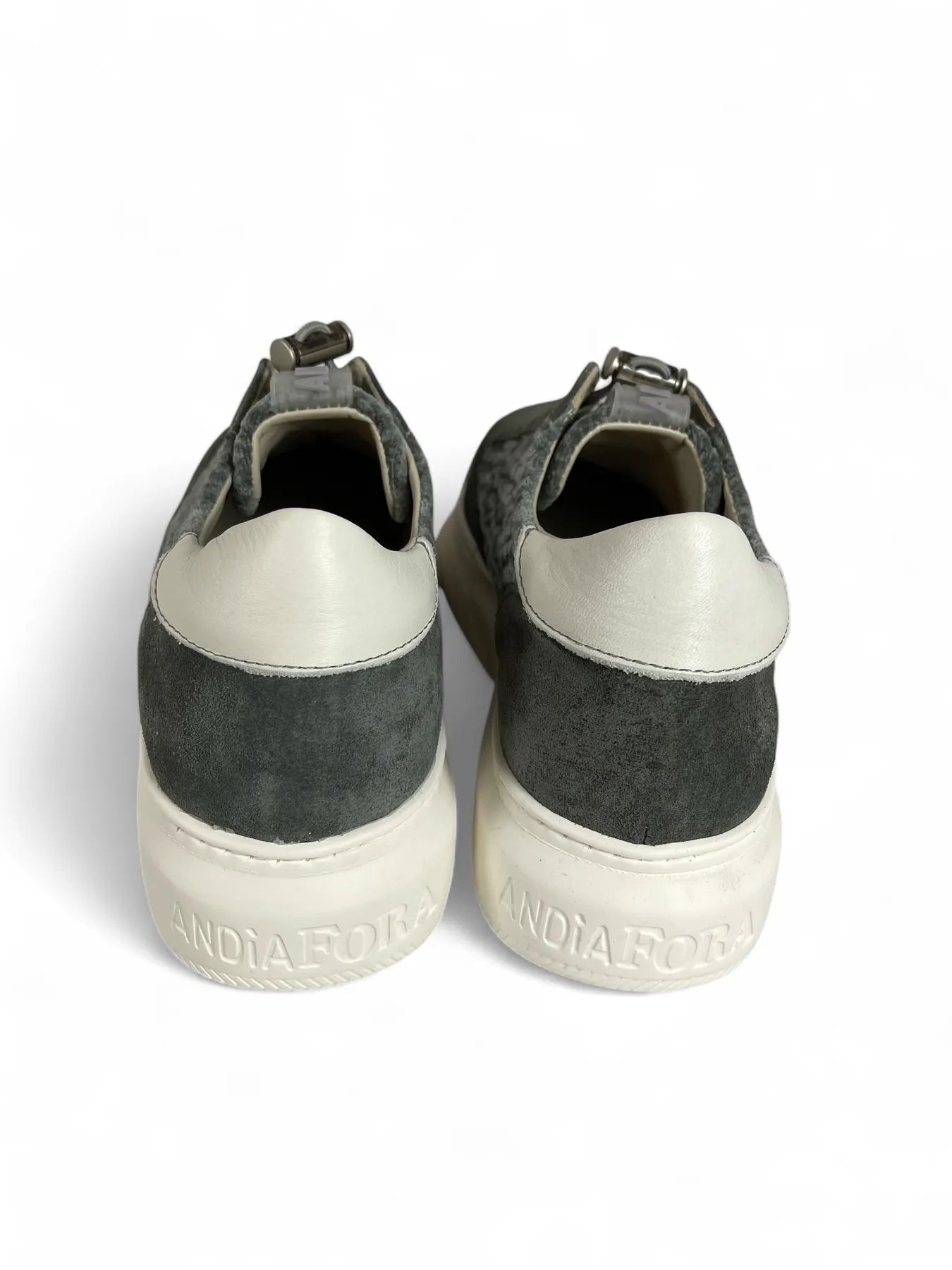 ANDIA FORA IVOR PLATEAU SNEAKER BARK GREY.