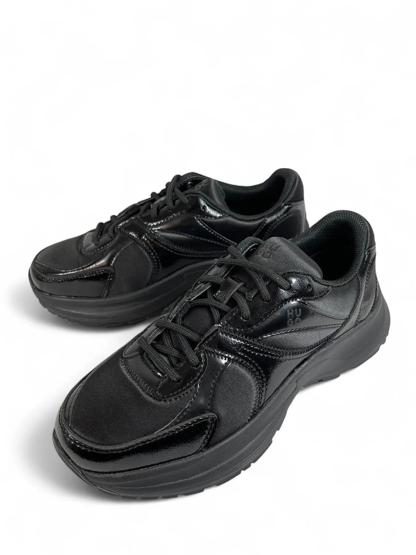 HUGO 50552668 Starlit_Runn_npkst Sneaker Black