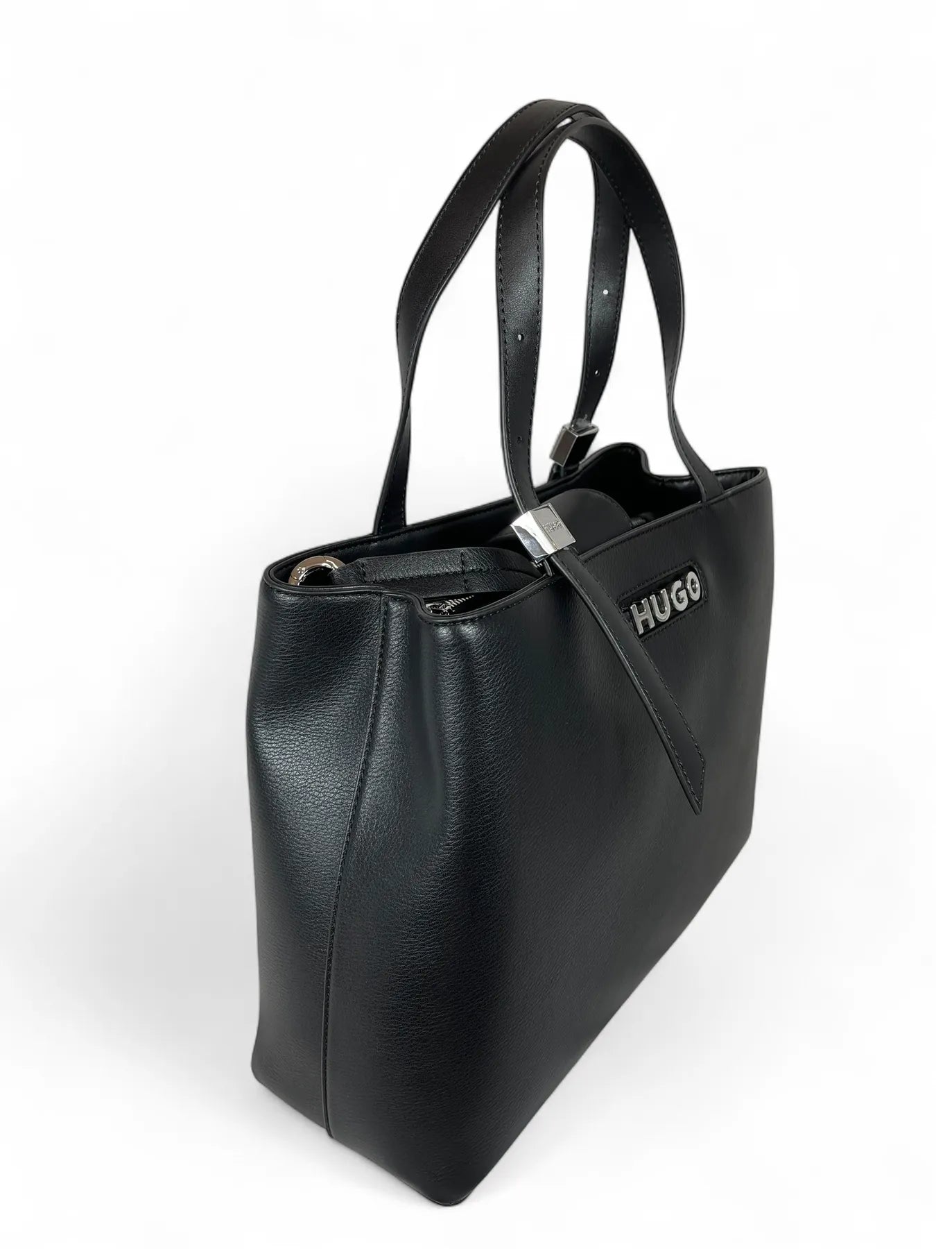 HUGO 50552535 Mel 2.0 Satchel Tasche Shopper Black