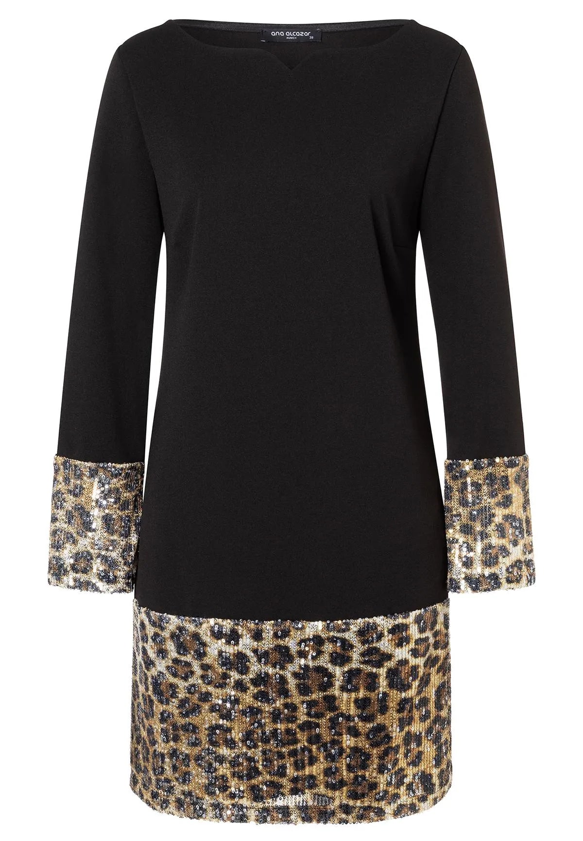 ANA ALCAZAR 041659-3767 Kleid mit Pailletteneinsatz Leo