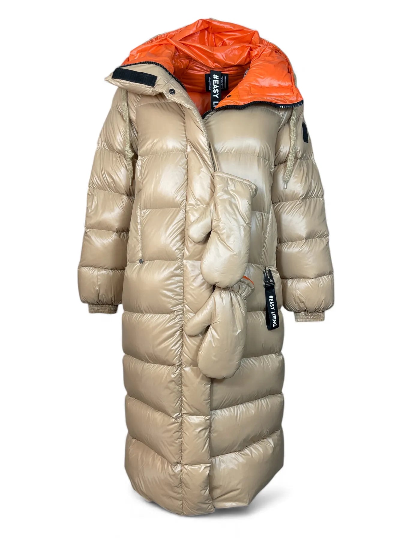 MONTEREGGI FW57709 707 CYCLE DAUNENMANTEL BISCOTTO.