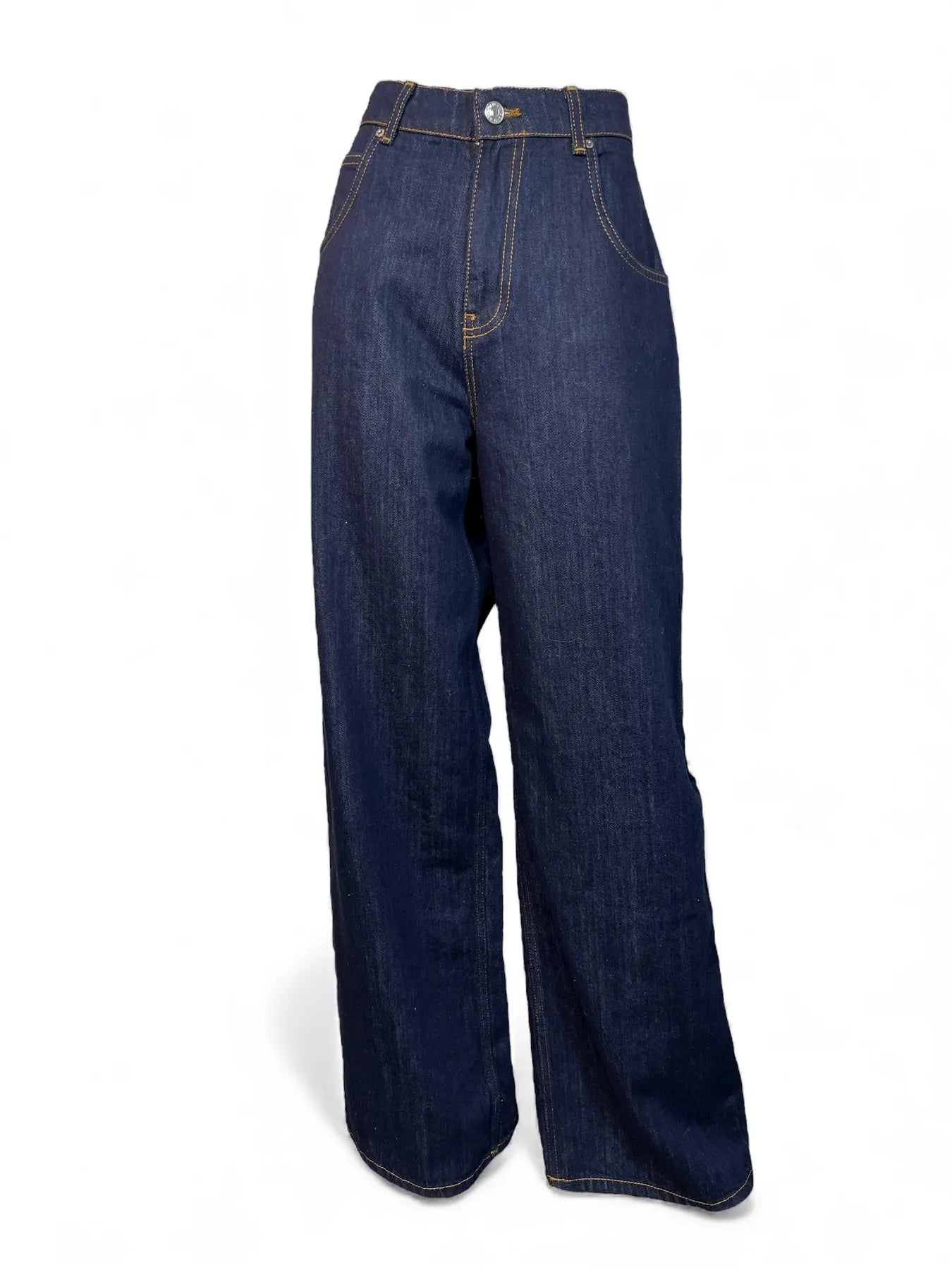 VICOLO DF5161 WIDE LEG JEANS DENIM BLAU