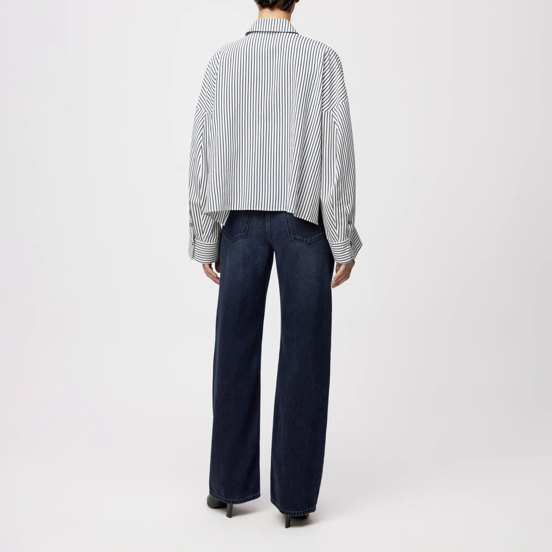 DRYKORN 144104 OSHIA 10 BUSINESS BLUSE MIT STREIFEN 3000