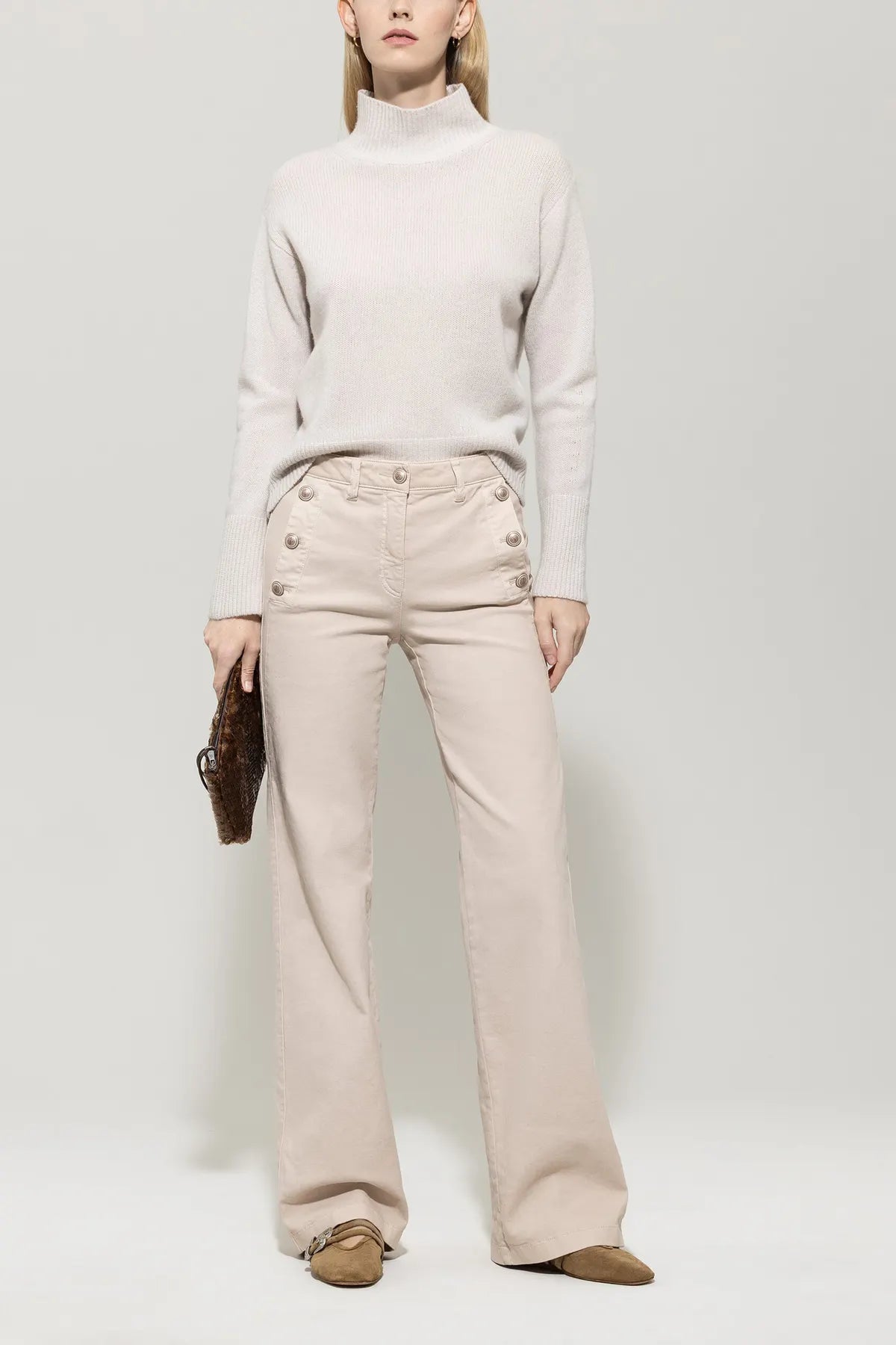 LUISA CERANO
128720/5871-0 Pullover Langarm silky cream