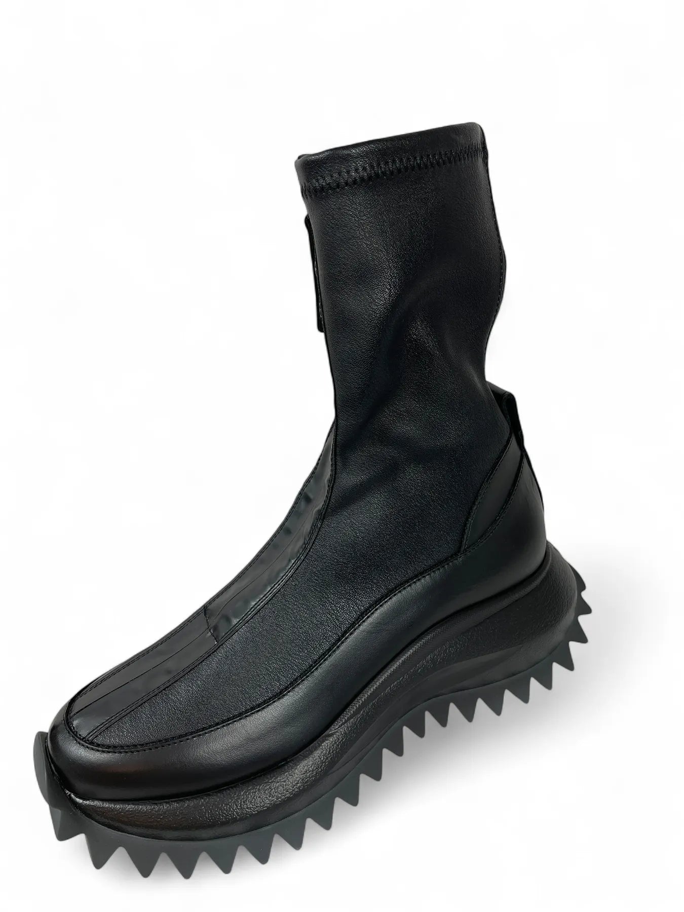 VIC MATIE 4050 BARDO Damen Pleateau Stiefelette Schwarz