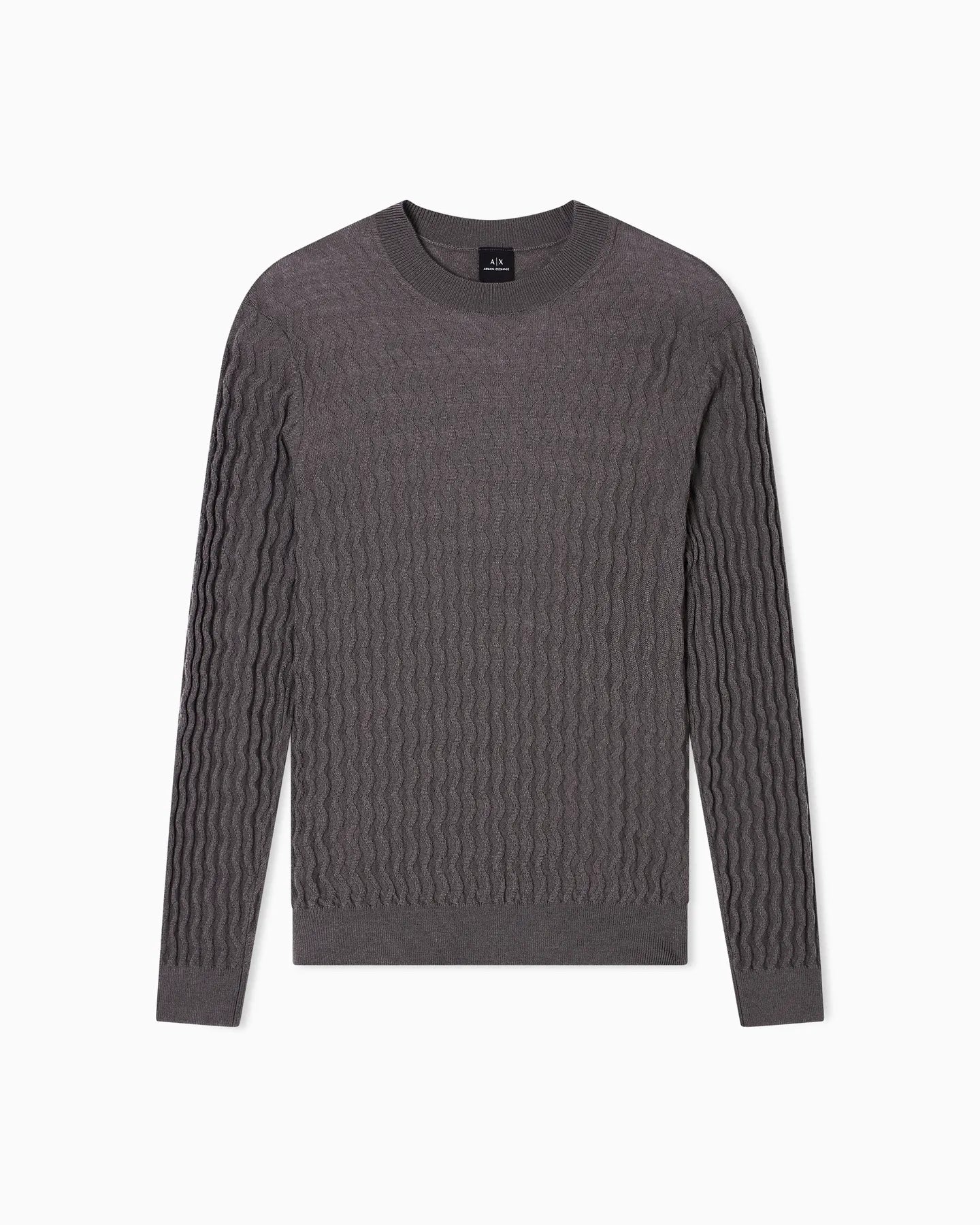 ARMANI XM001560 AF11982 HERREN PULLOVER DARK GULL G.ZIG