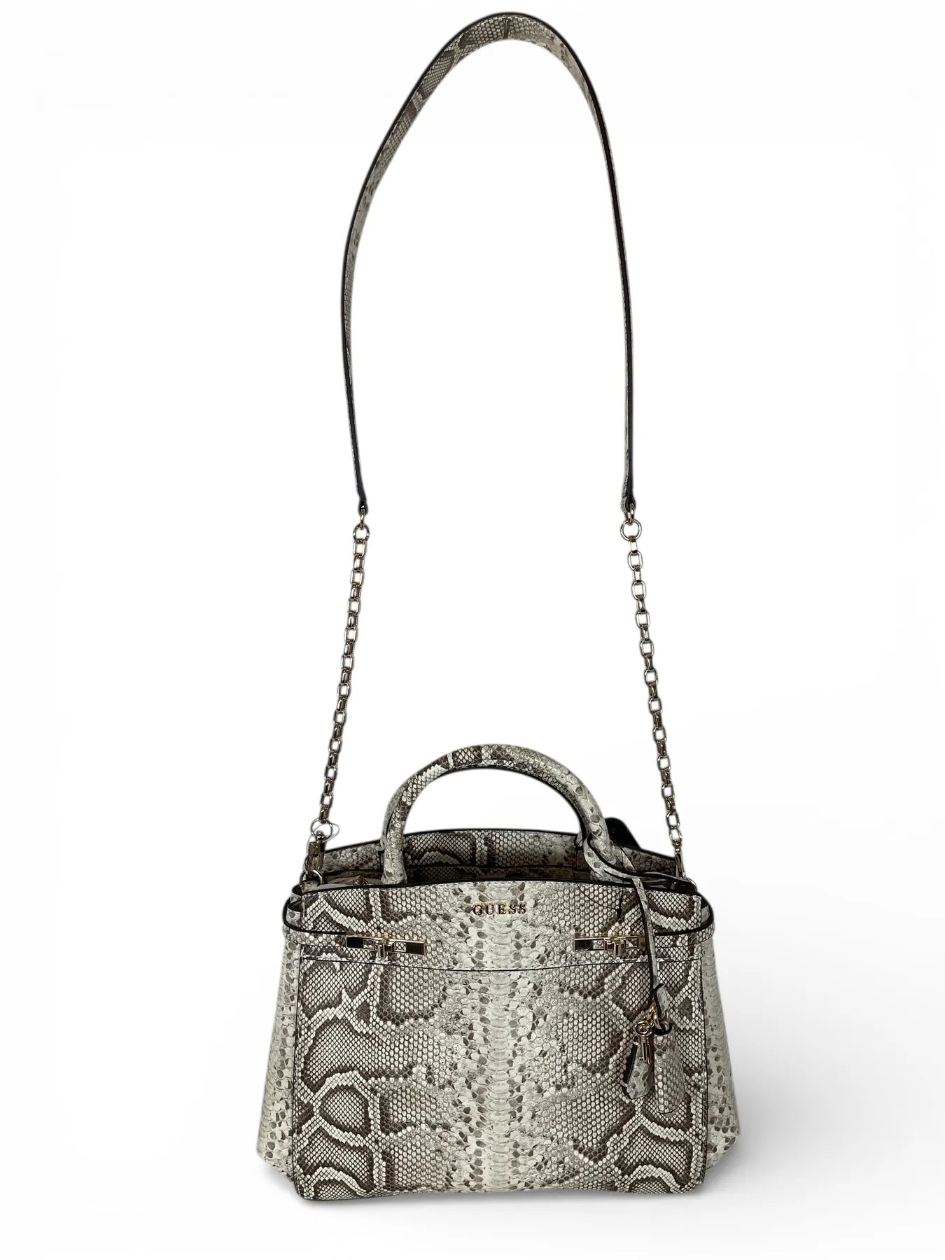 GUESS HWKG99 33060 HANDTASCHE MELINDA REPTIL NATURAL