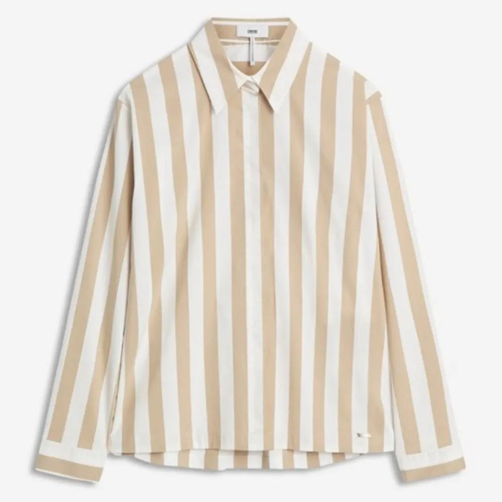 CINQUE 56281743 CIPIXIE
Damen Streifen Bluse Beige 12