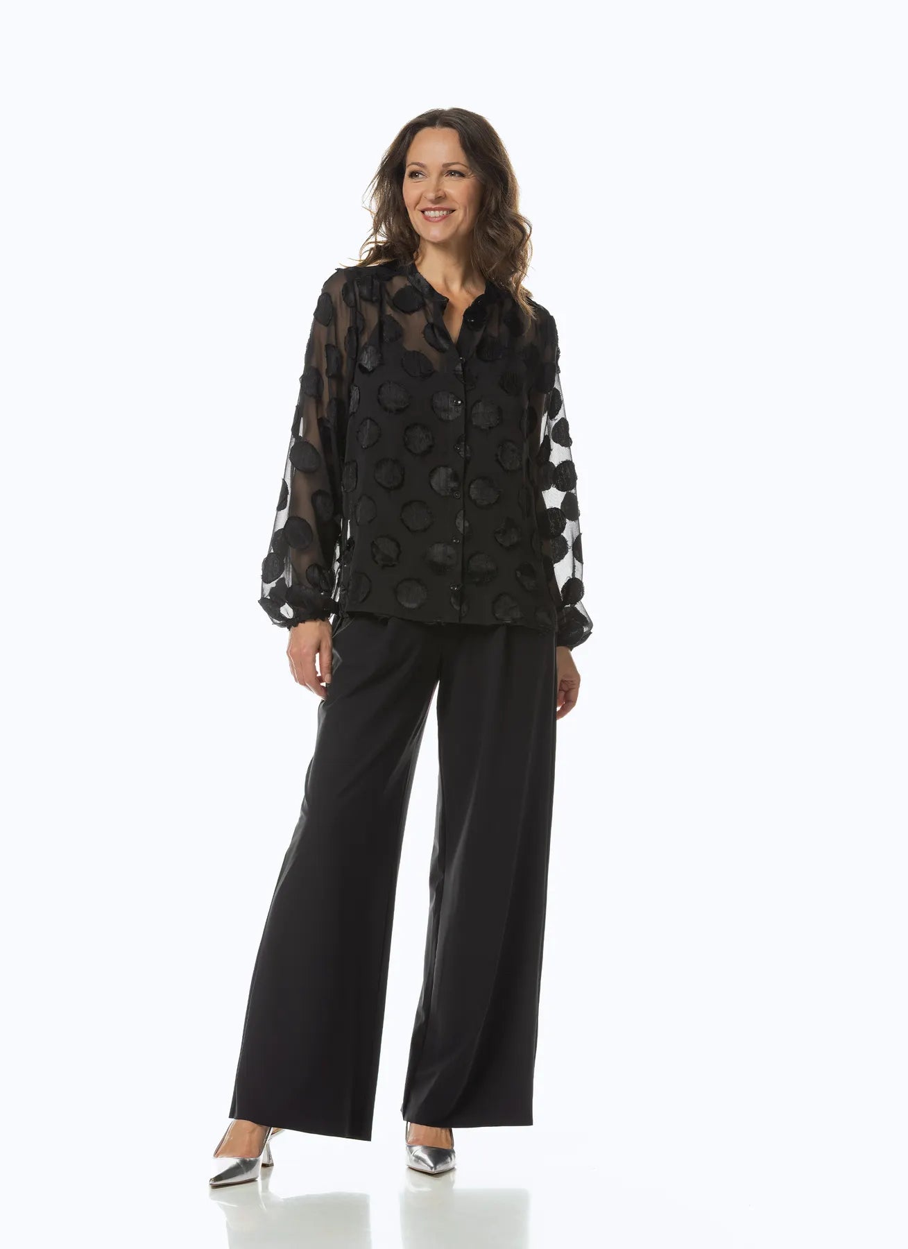 JAPAN TKY KONA LONG HOSE KNITTERFREI STRETCH DEEP BLACK