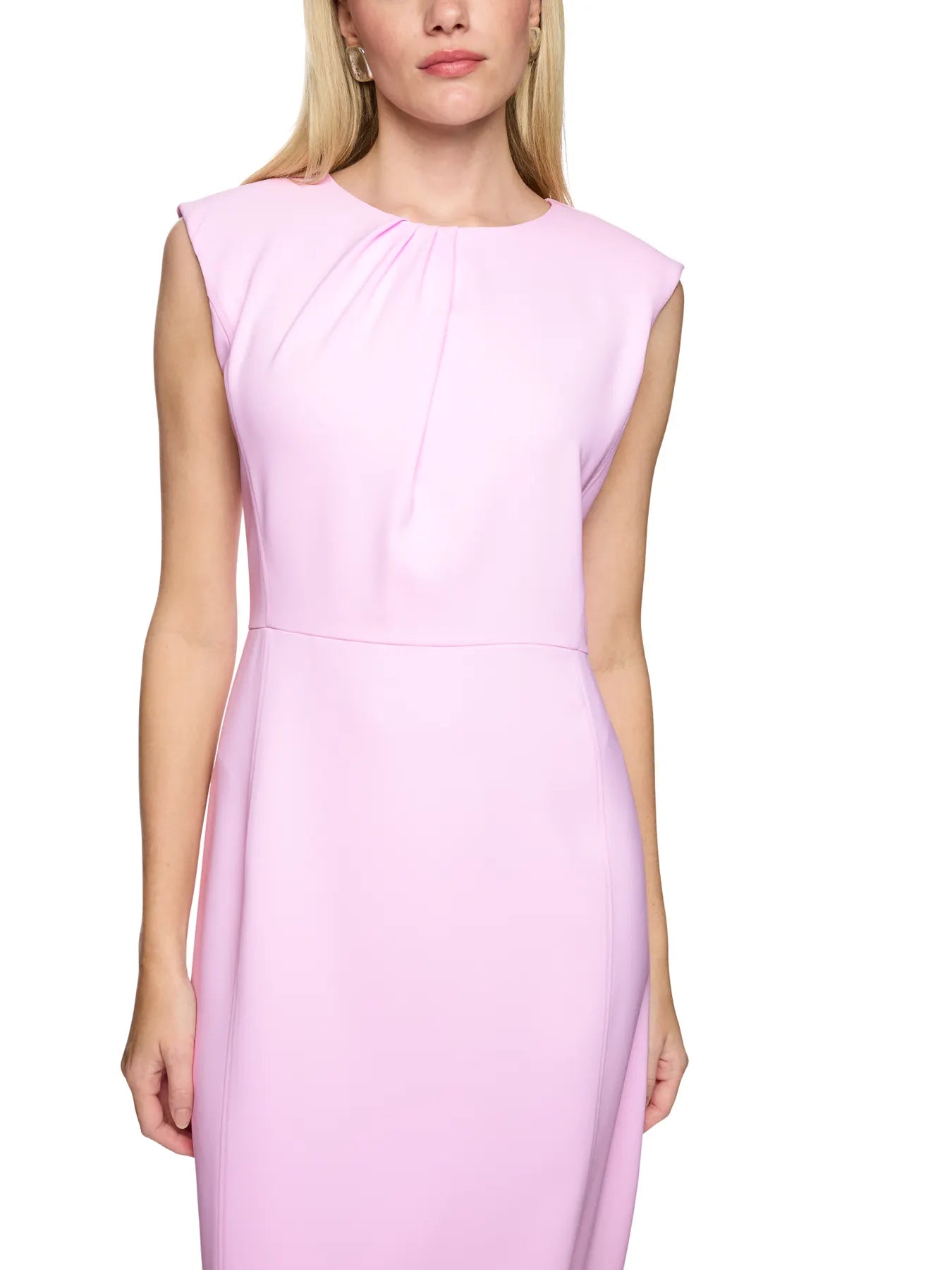 MARC CAIN
AC 21.06 W56 Tailliertes Kleid mit Faltendetail pink tulle